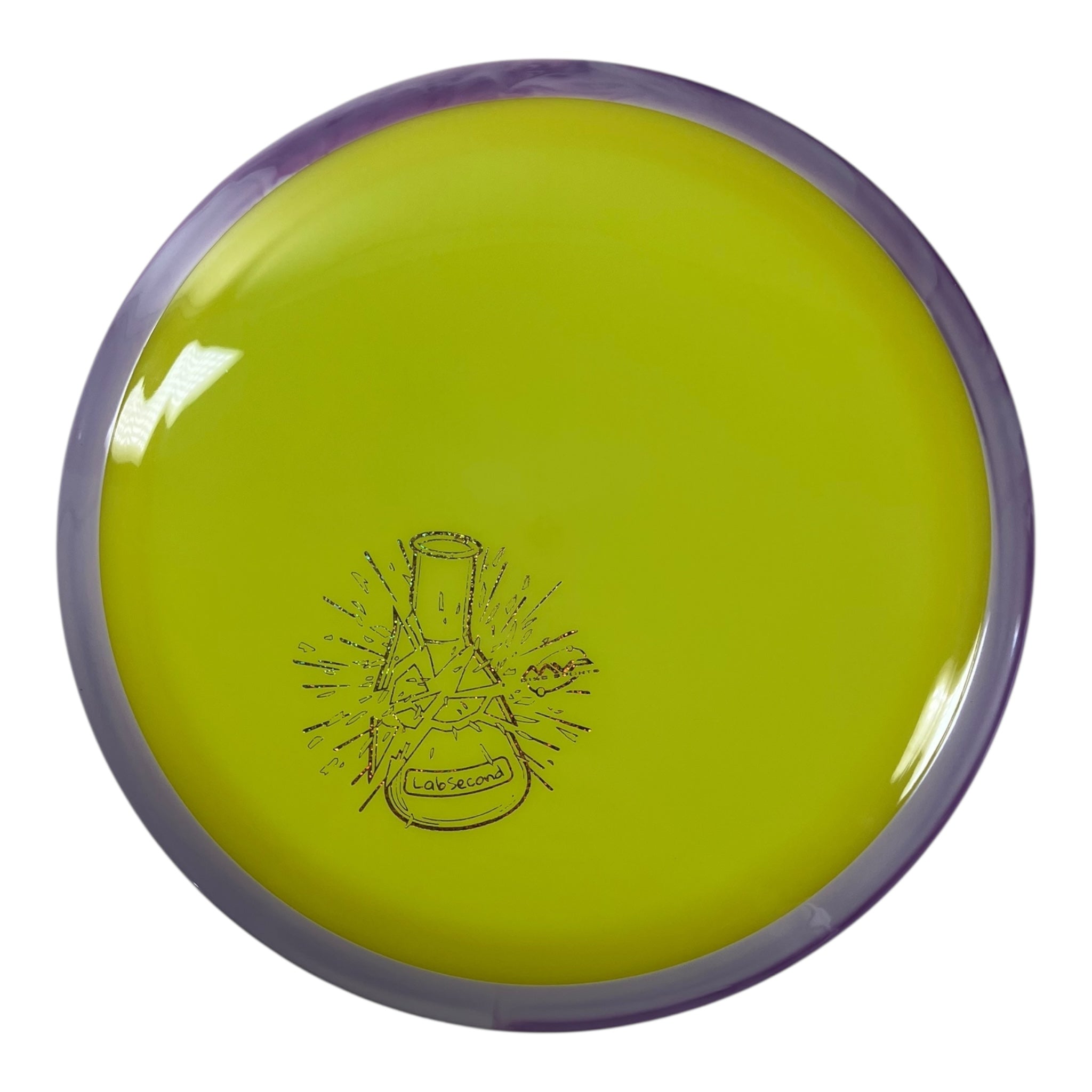 Axiom Discs Time-Lapse - Lab Second | Neutron | Yellow/Purple 173g Disc Golf