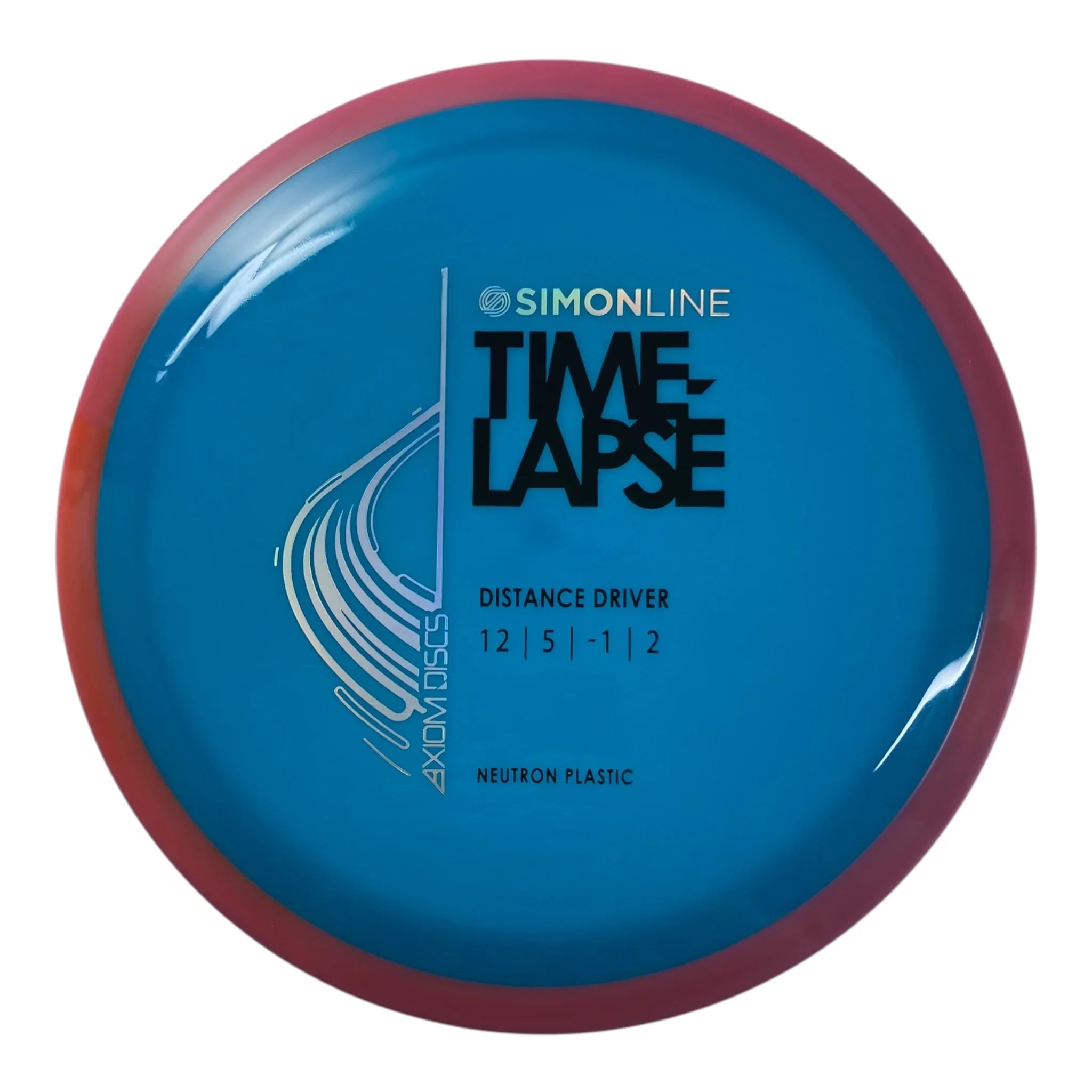 Axiom Discs Time-Lapse | Neutron | Blue/Coral 174g (Retooled) Disc Golf
