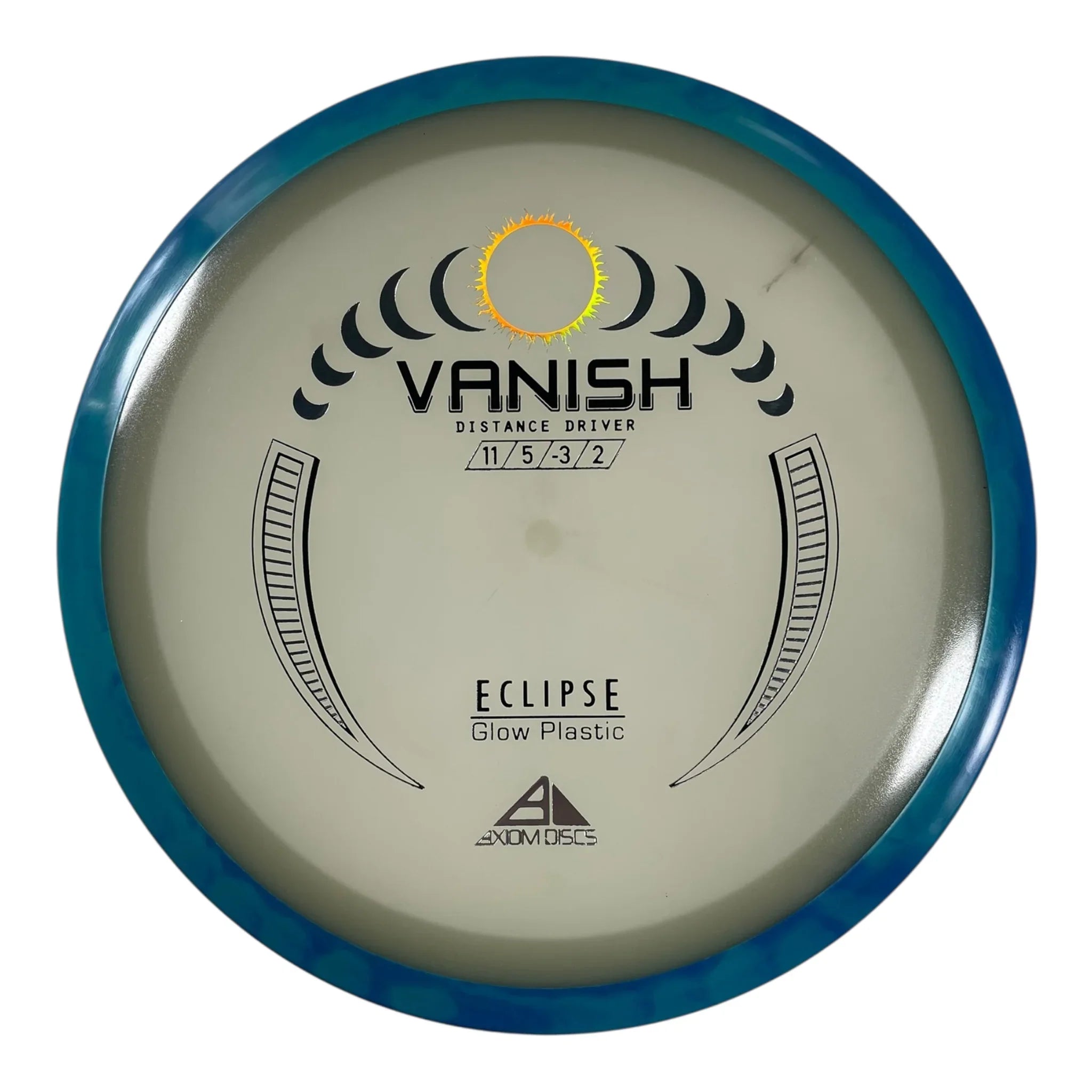 Axiom Discs Vanish | Eclipse | Glow/Blue 174g Disc Golf