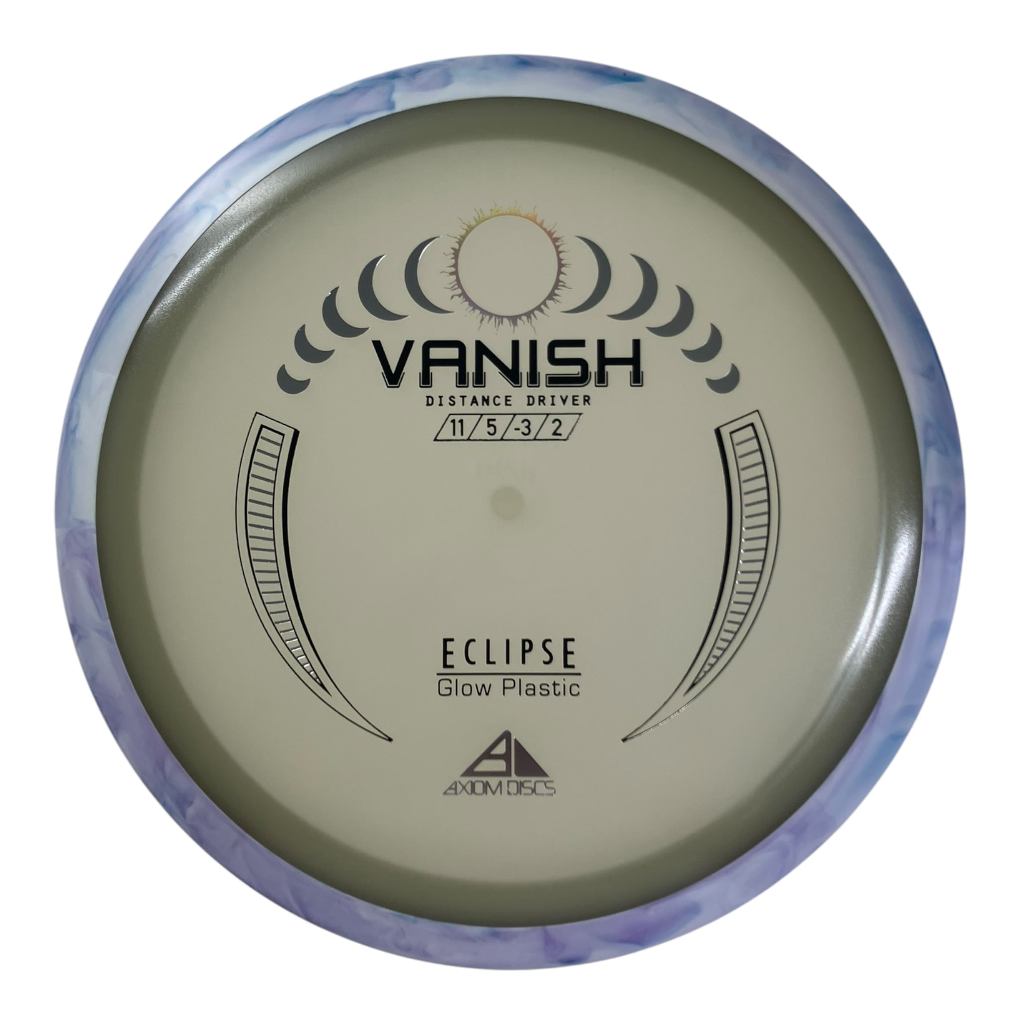 Axiom Discs Vanish | Eclipse | Glow/Lilac 169g Disc Golf