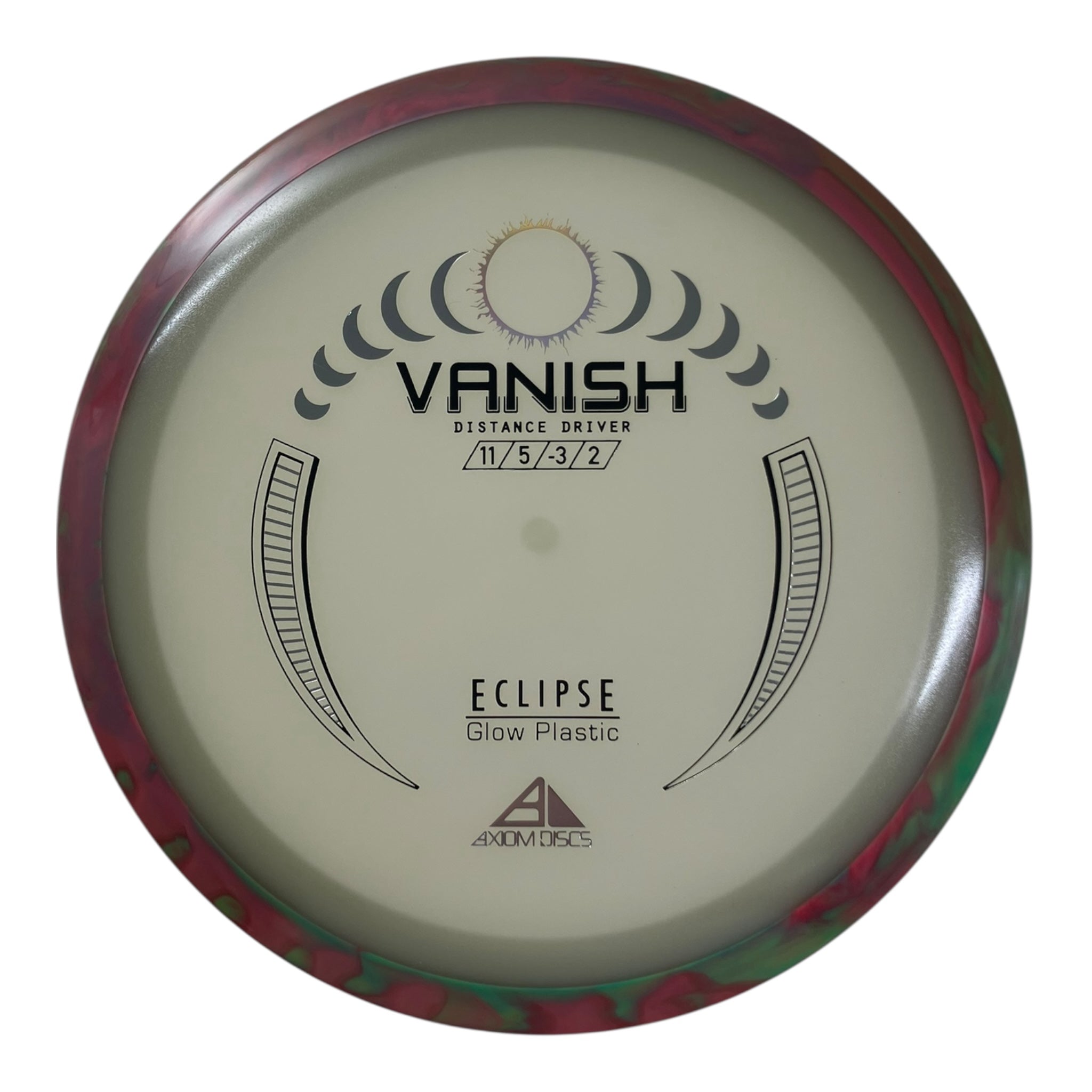 Axiom Discs Vanish | Eclipse | Glow/Purple 173g Disc Golf