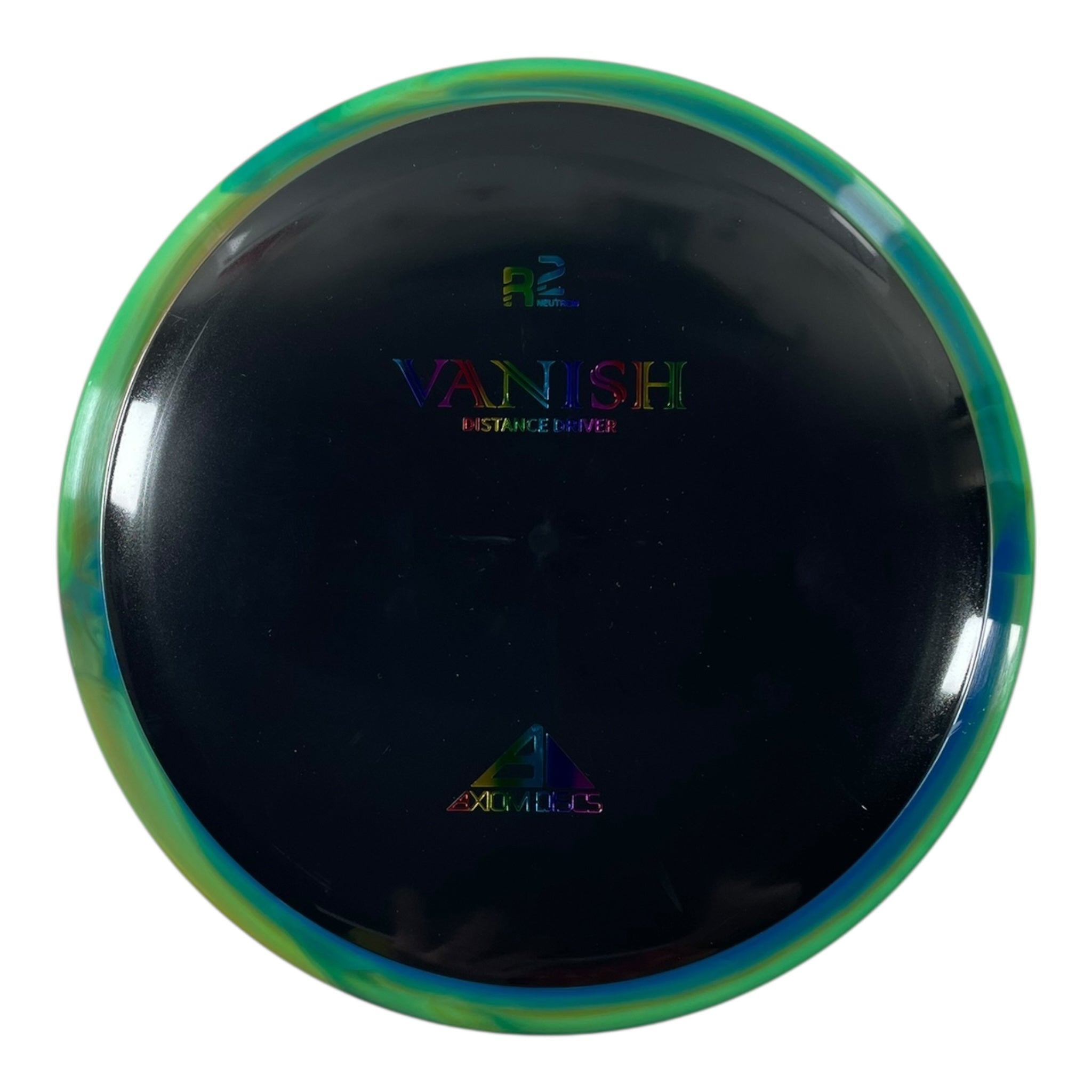 Axiom Discs Vanish | R2 Neutron | Black/Green 167g Disc Golf