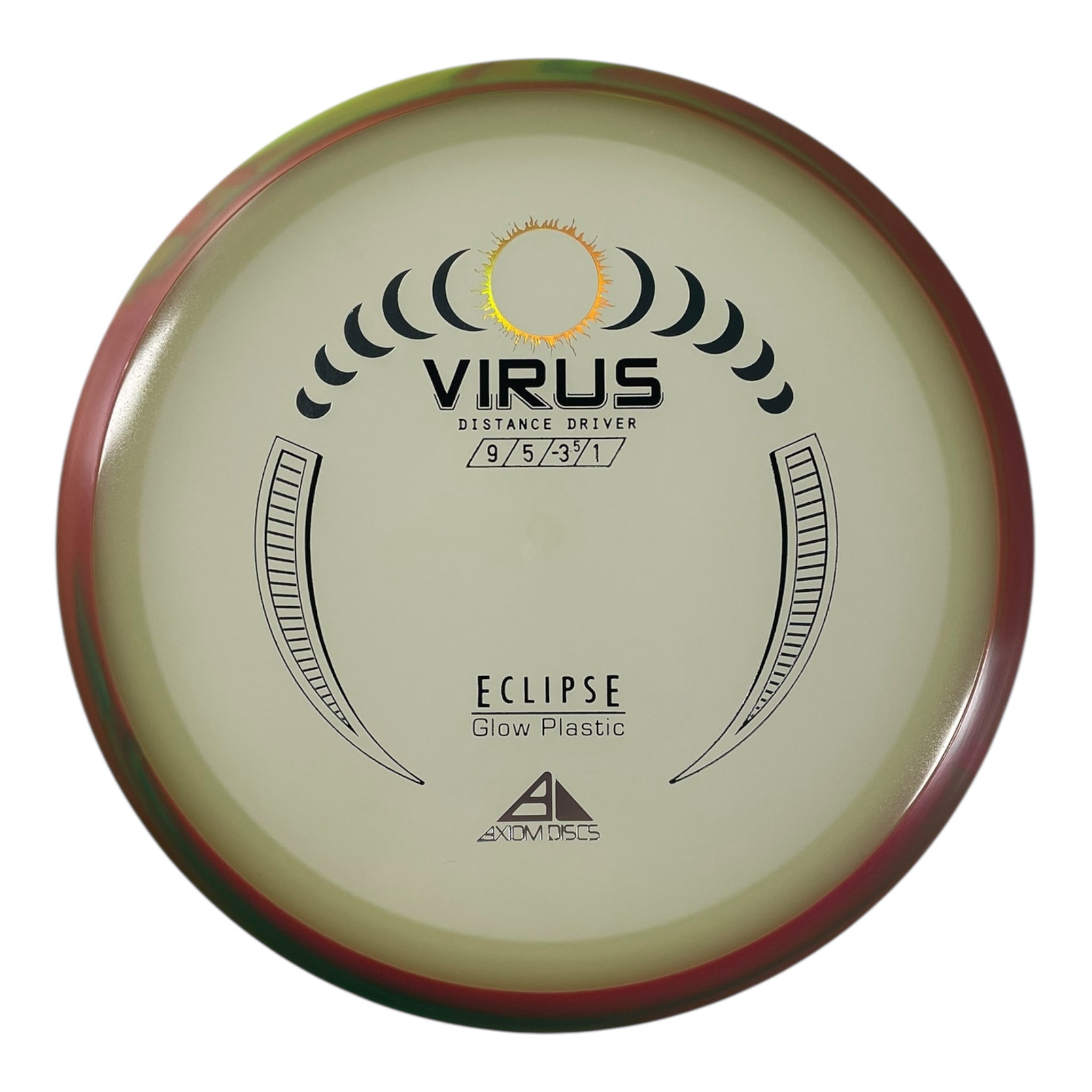 Axiom Discs Virus | Eclipse | Glow/Pink 170g Disc Golf