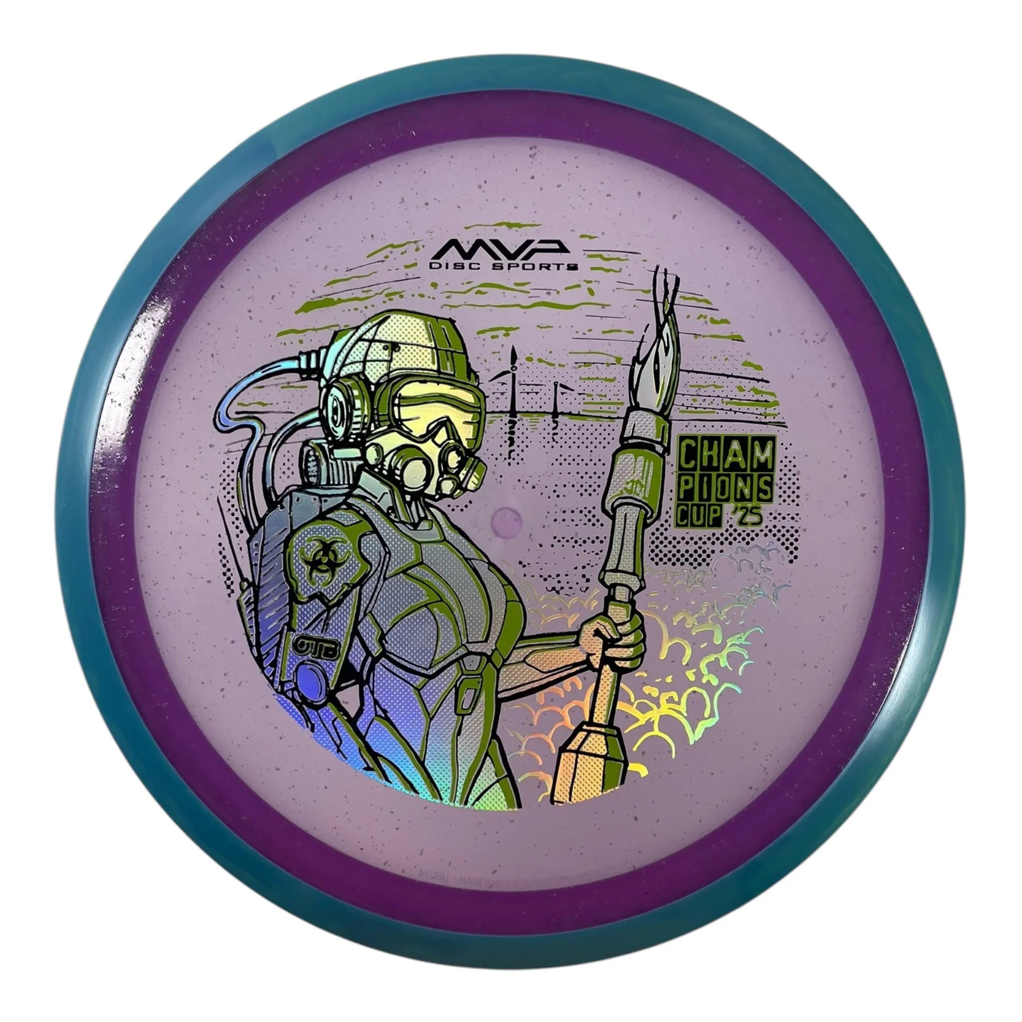 Axiom Discs Virus | Particle Glow Proton | Purple/Blue 173g (OTB CC 2025) Disc Golf