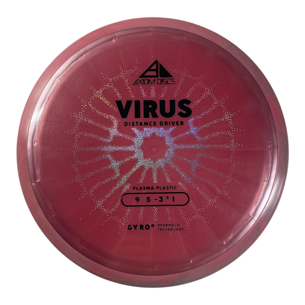 Axiom Discs Virus | Plasma | Pink/Pink 174g (Project Lab Coat) Disc Golf