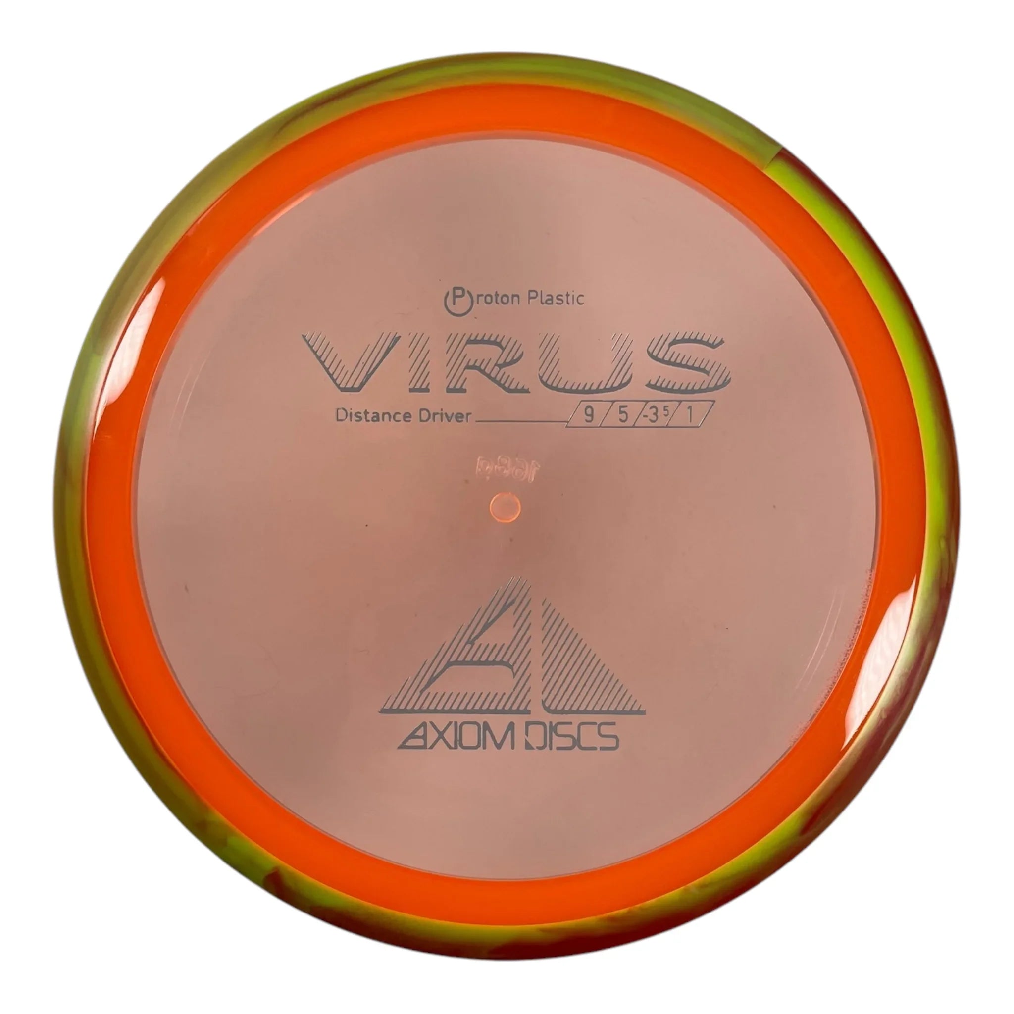 Axiom Discs Virus | Proton | Orange/Yellow 168g Disc Golf