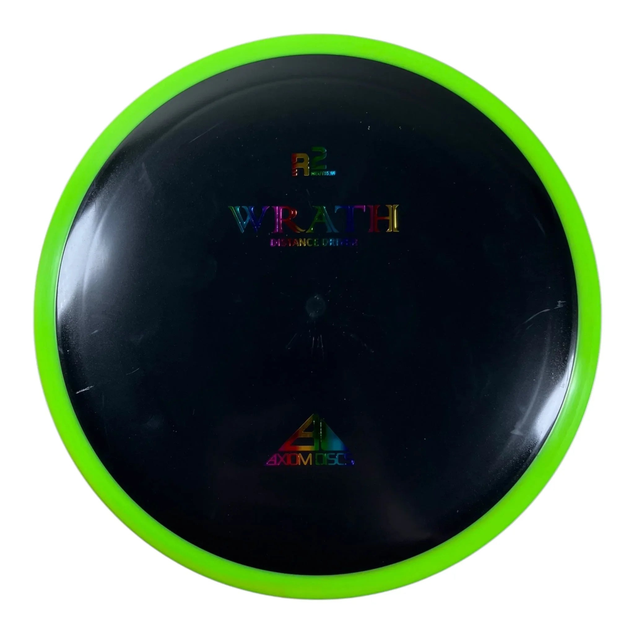 Axiom Discs Wrath | R2 Neutron | Lime/Black 166 - 168g (Gyropalooza 2024) Disc Golf
