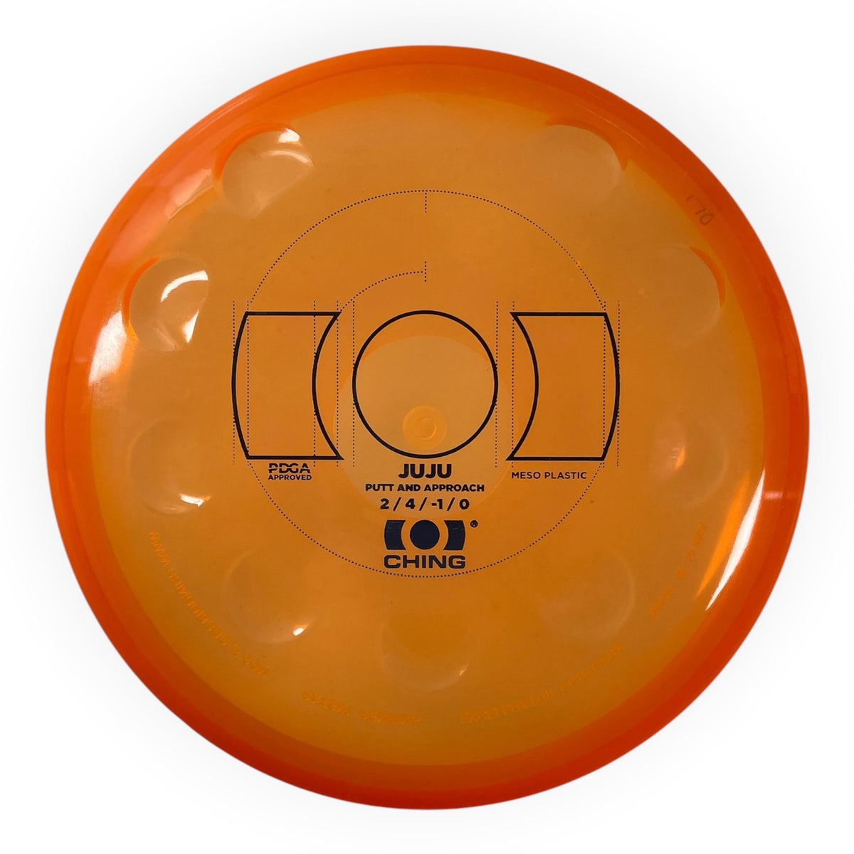 Ching Sports JuJu | Meso | Orange/Blue 170g Disc Golf