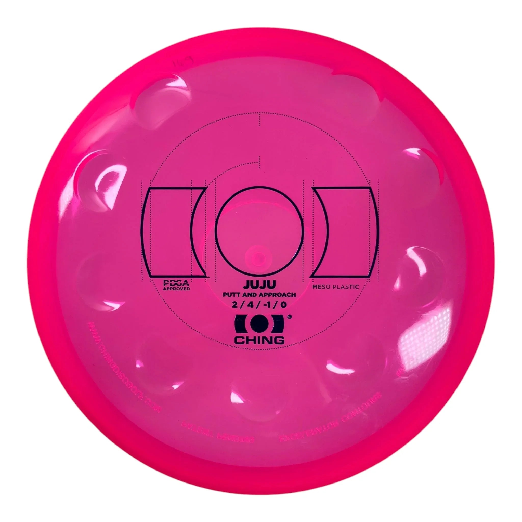 Ching Sports JuJu | Meso | Pink/Blue 169g Disc Golf