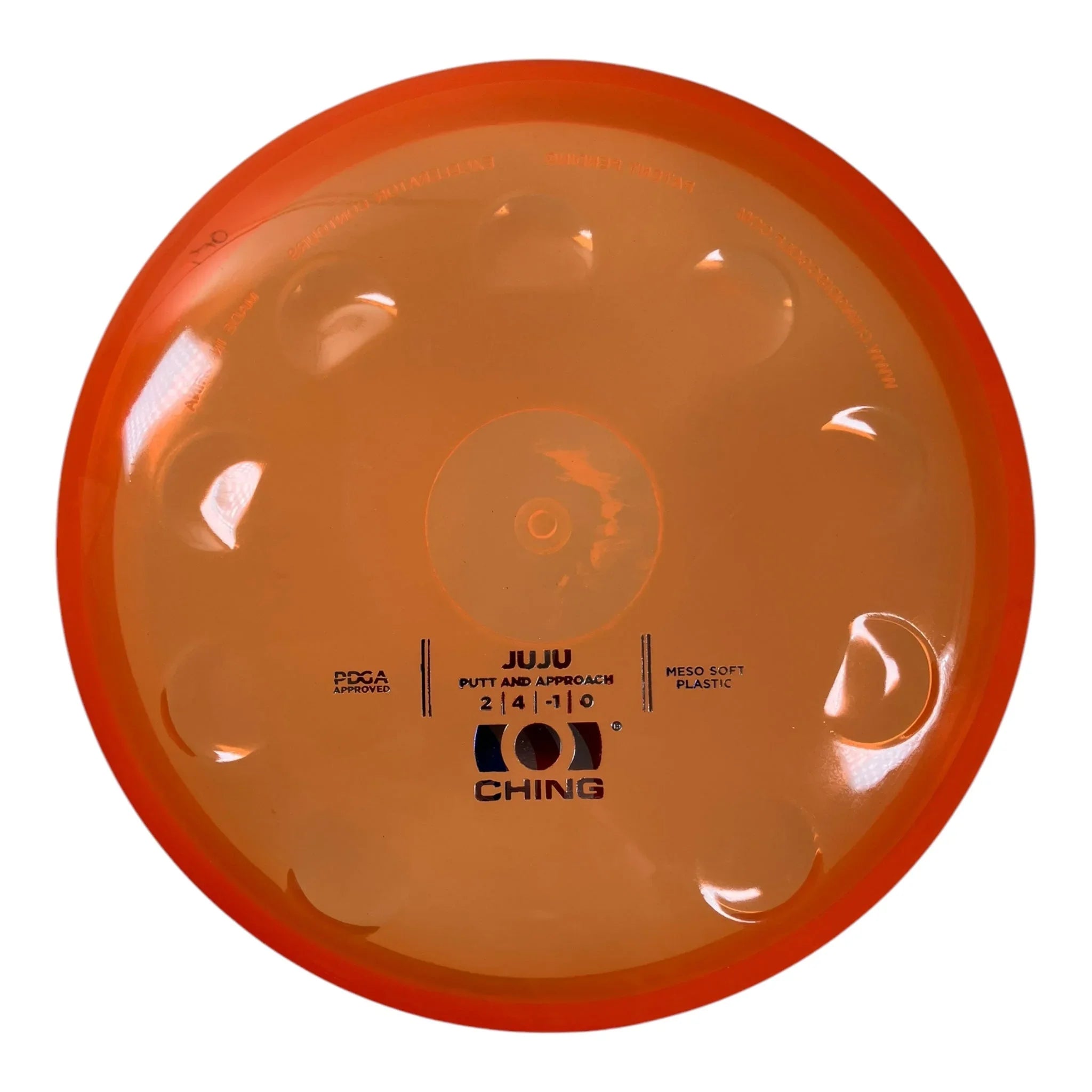 Ching Sports JuJu | Meso Soft | Orange/USA 169 - 174g Disc Golf