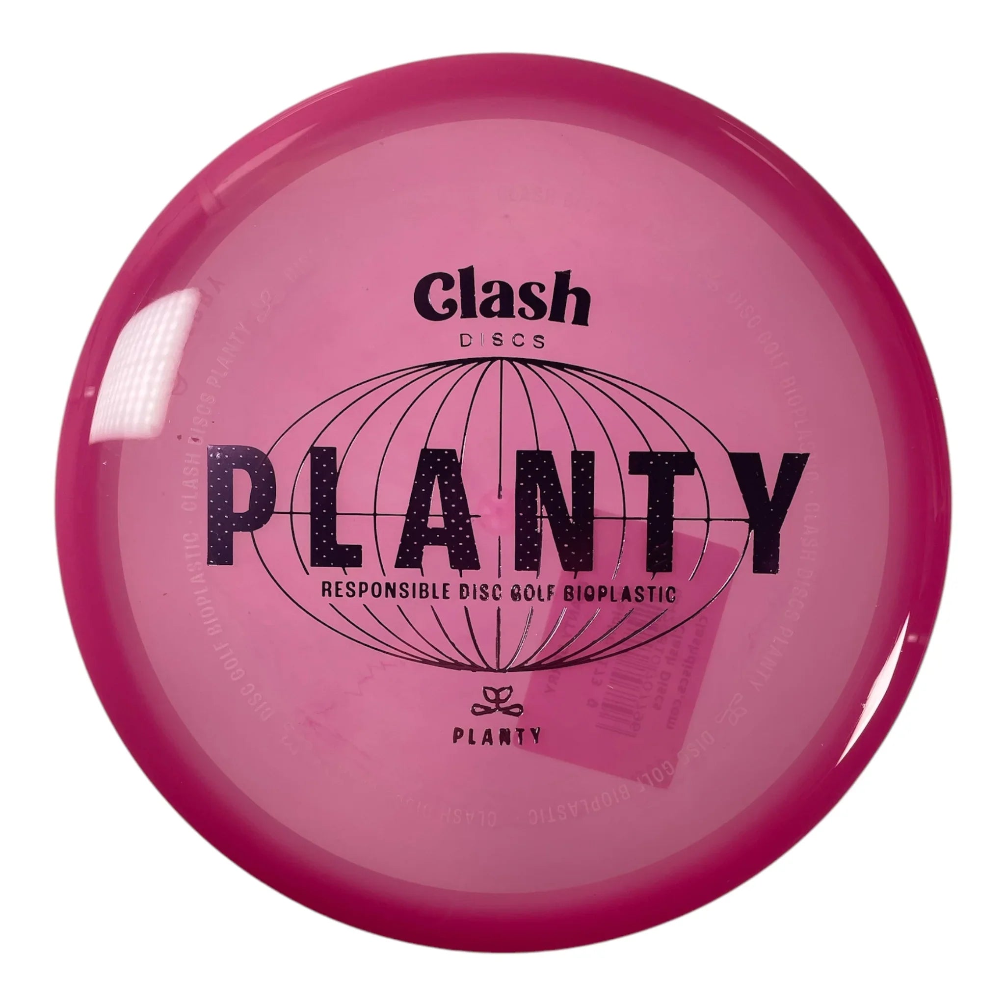 Clash Discs Berry | Planty | Pink/Pink 173-176g Disc Golf