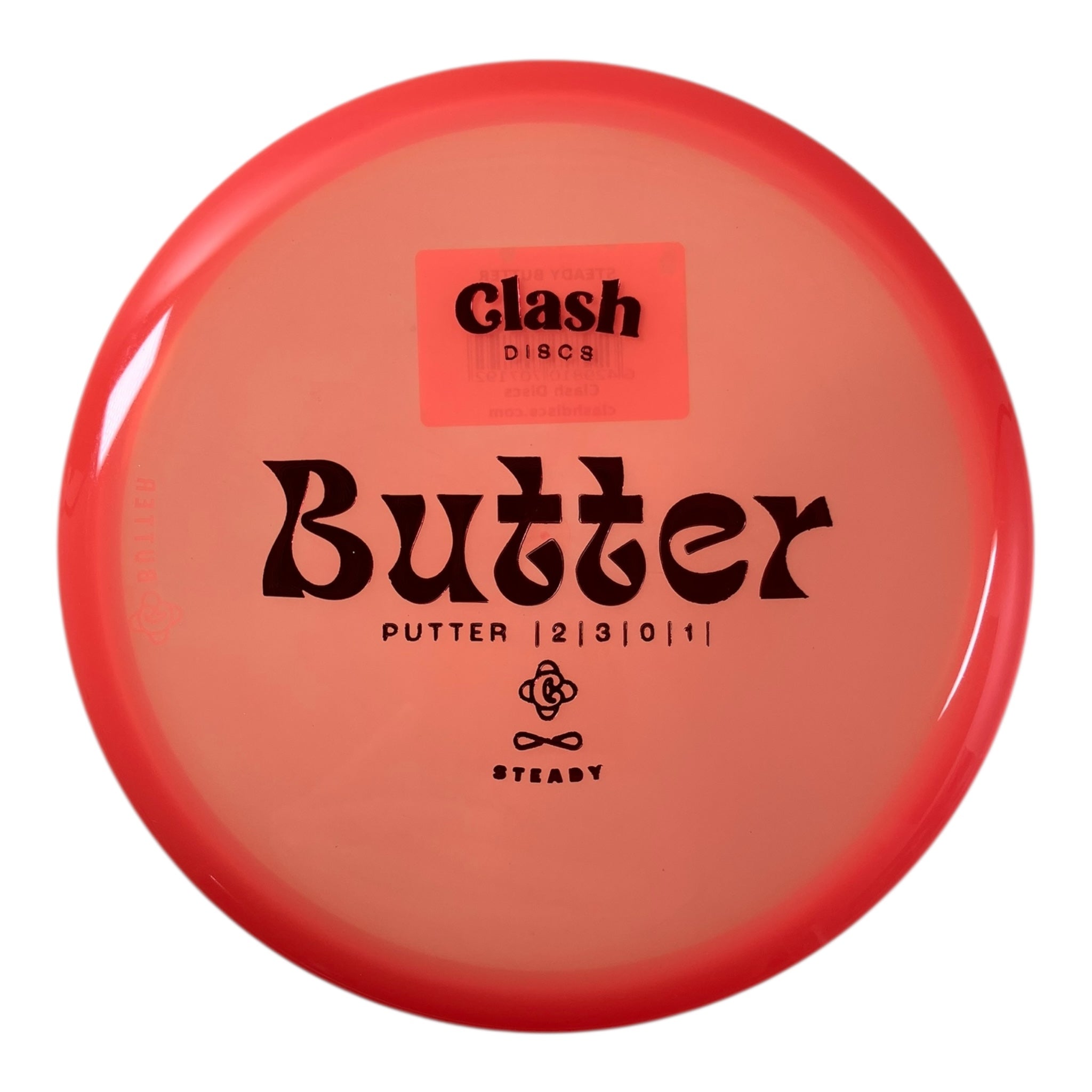 Clash Discs Butter | Steady | Orange/Red 175-177g Disc Golf