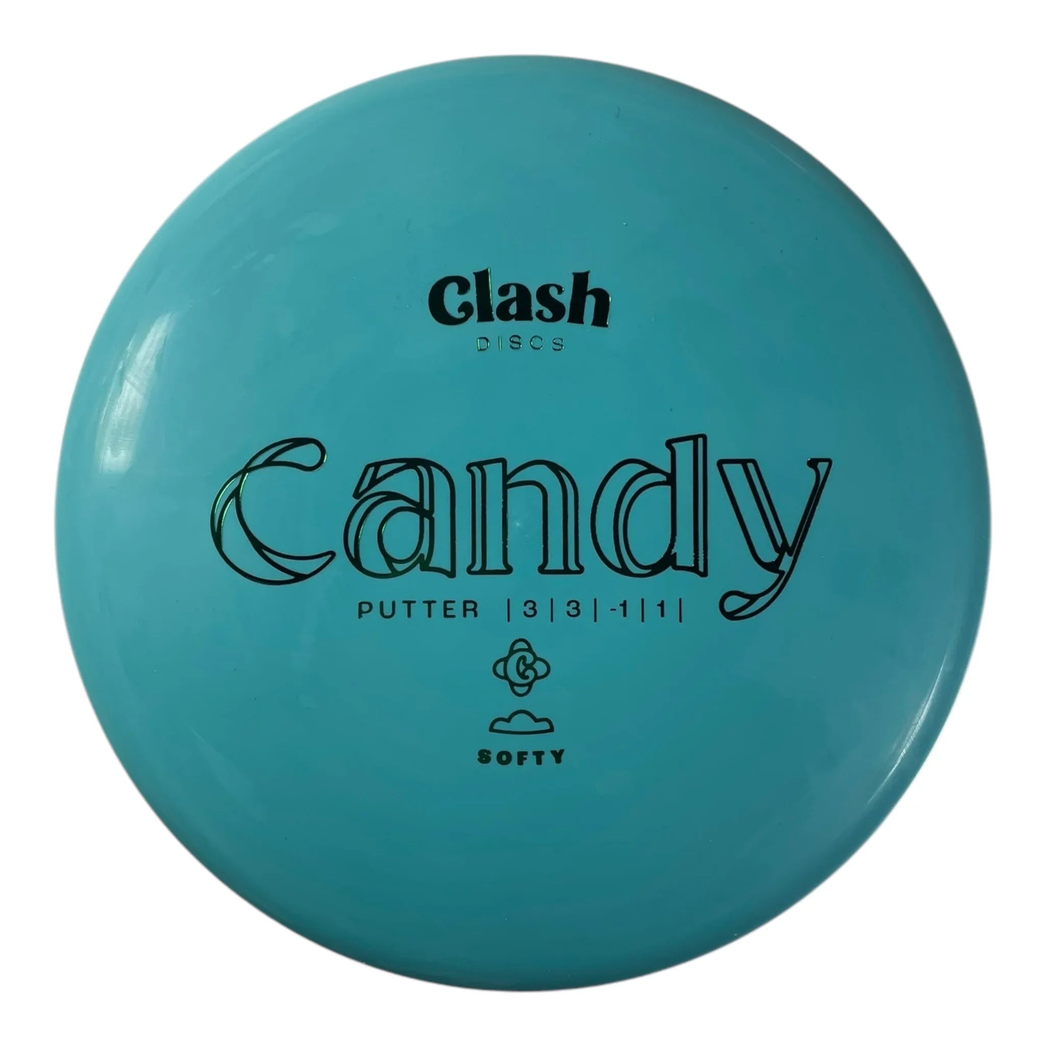 Clash Discs Candy | Softy | Blue/Green 163-165g Disc Golf
