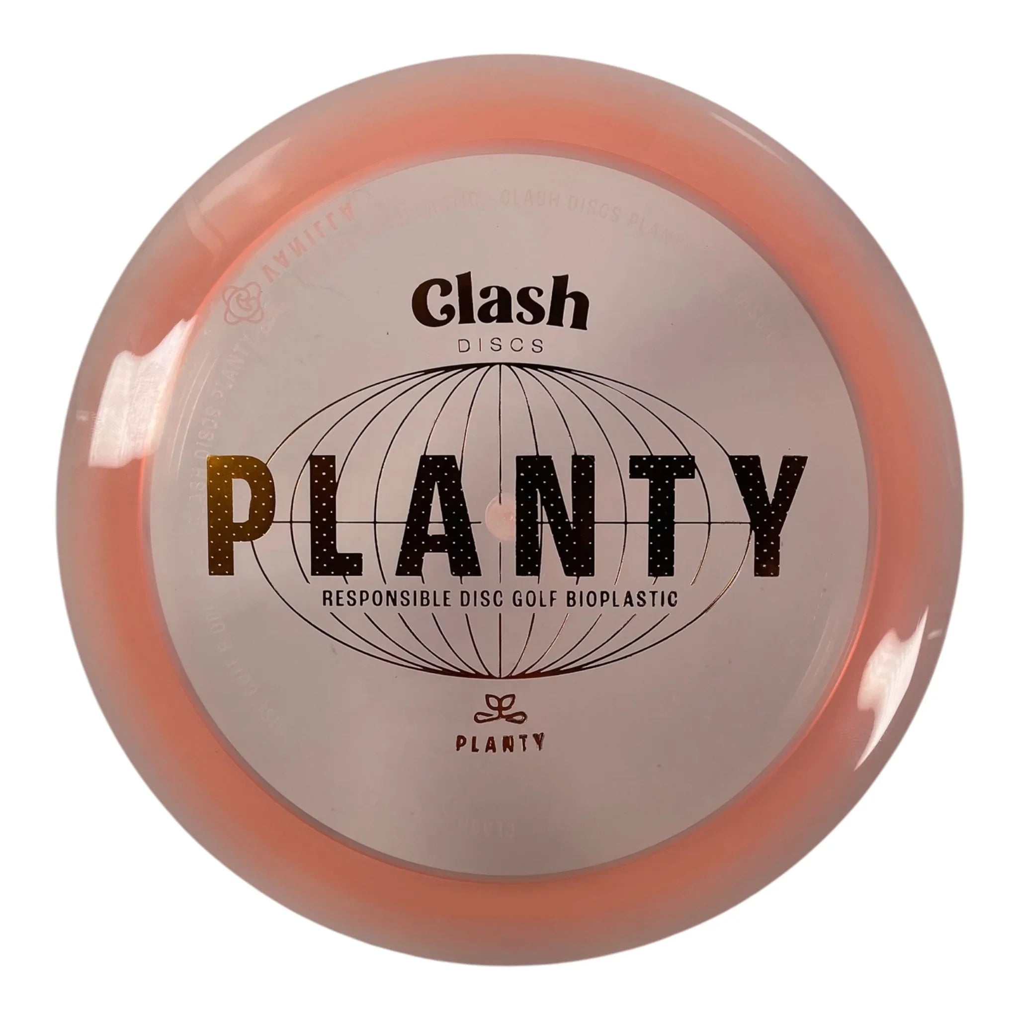 Clash Discs Vanilla | Planty | Orange/Bronze 173-176g Disc Golf