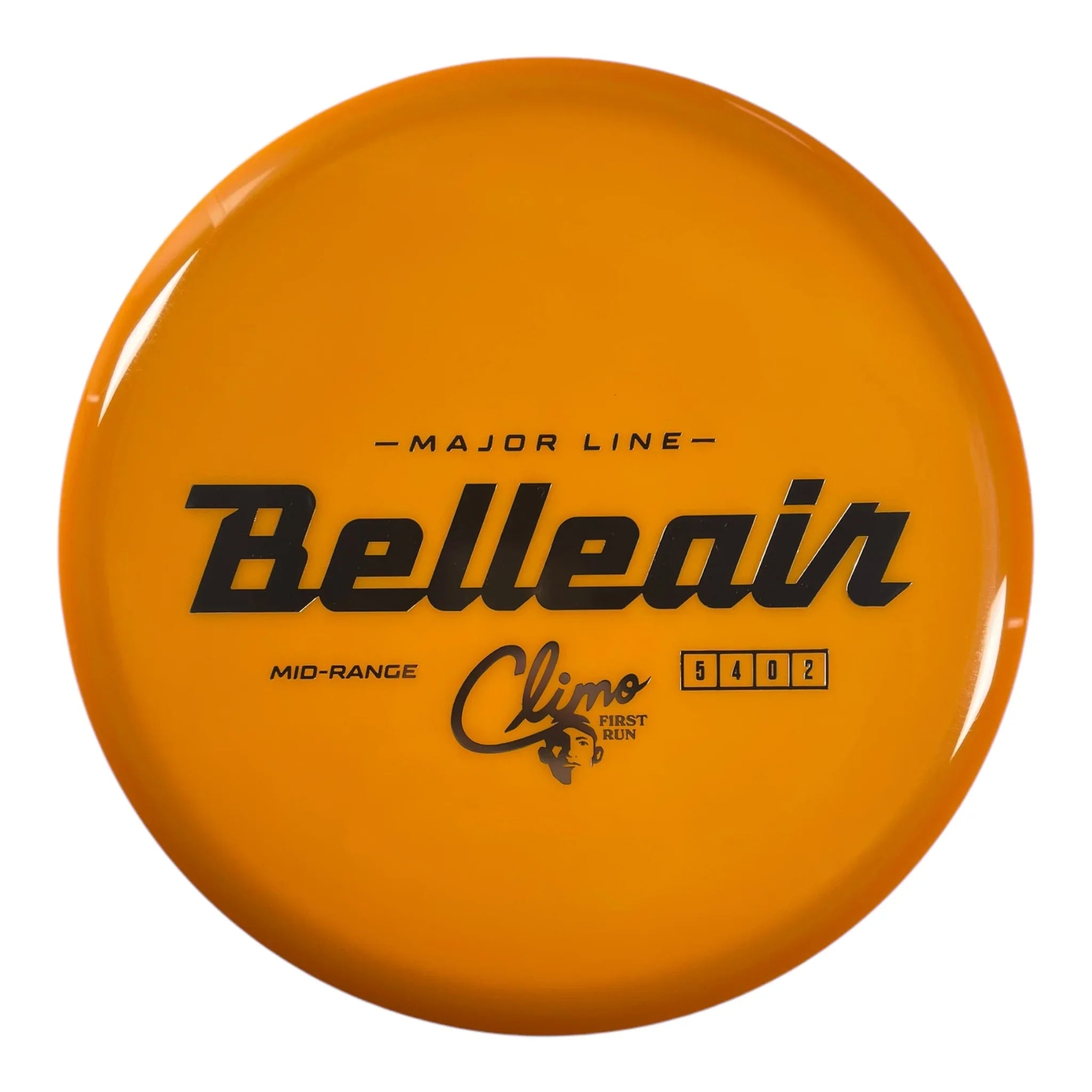 Climo Disc Golf Belleair | Major Line | Orange/Silver 177g (First Run) Disc Golf