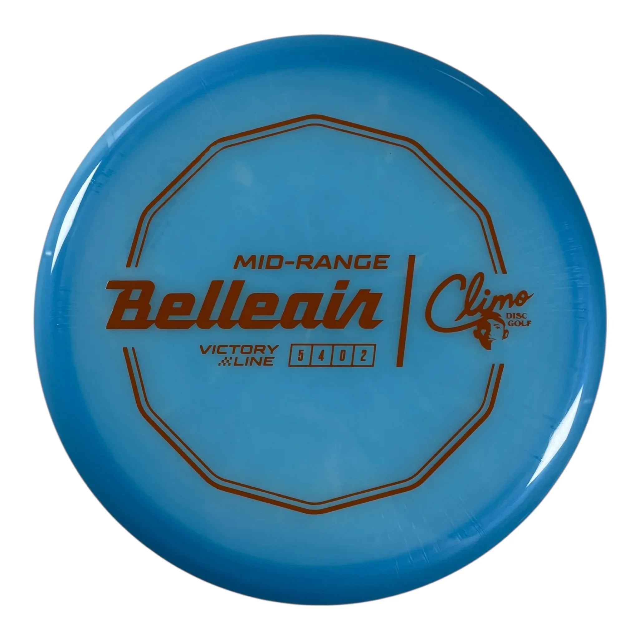 Climo Disc Golf Belleair | Victory Line | Blue/Orange 176g Disc Golf