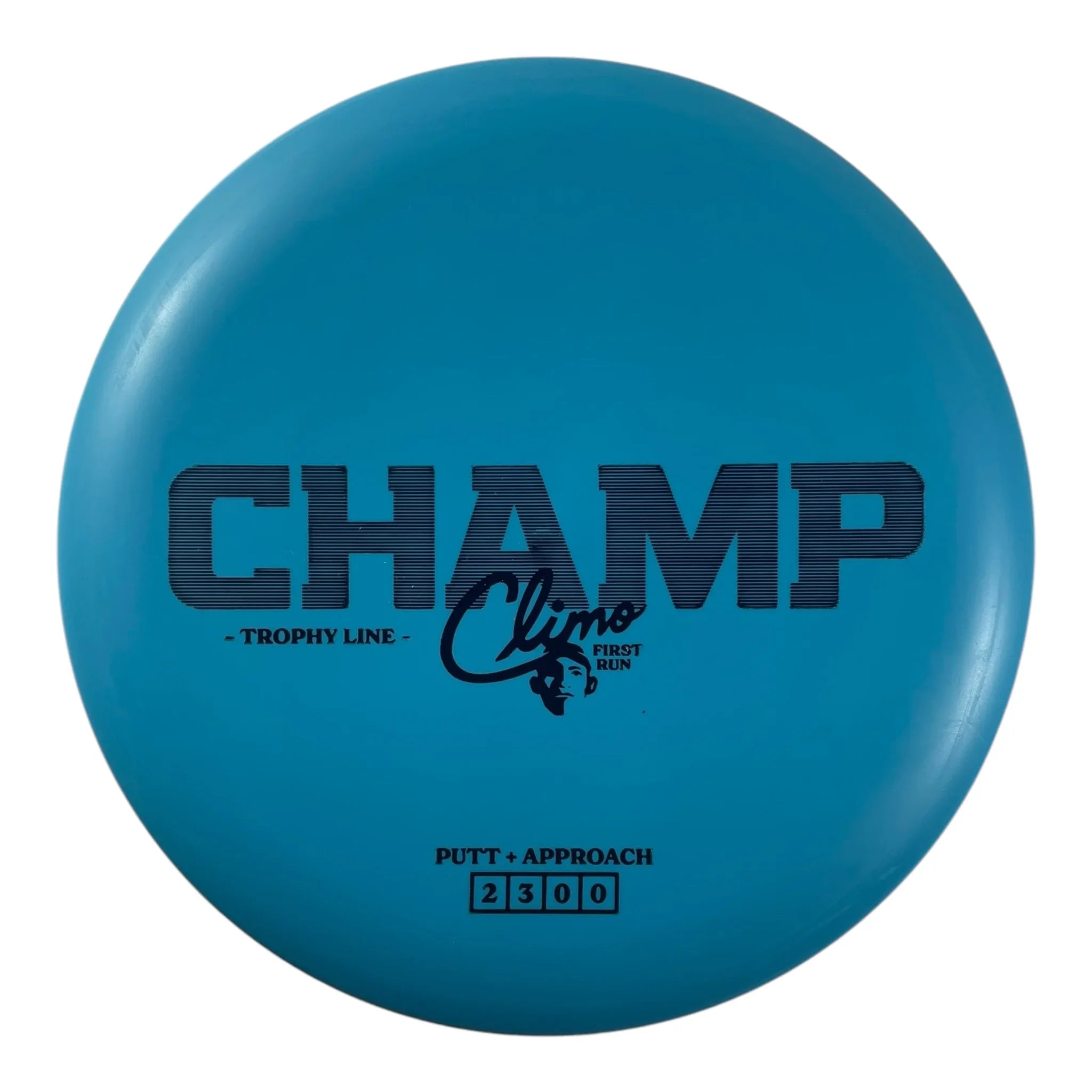 Climo Disc Golf Champ | Trophy Line | Blue/Black 173g (First Run) Disc Golf
