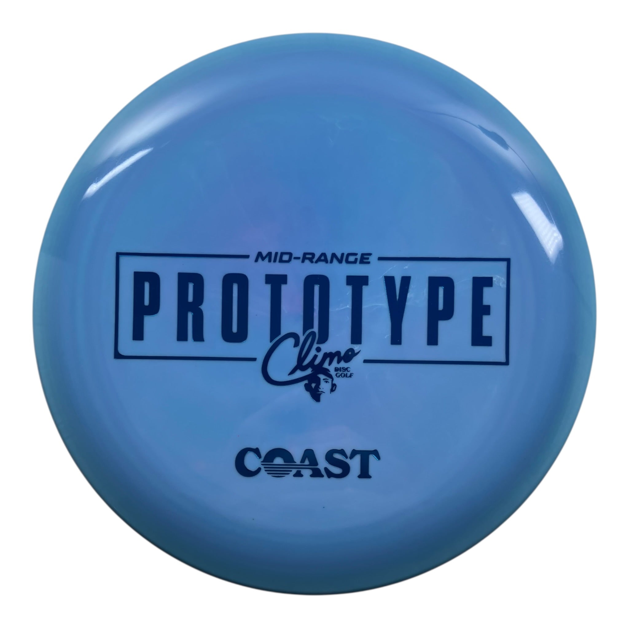 Climo Disc Golf Coast | Signature Line | Blue/Blue 175g (Prototype) Disc Golf