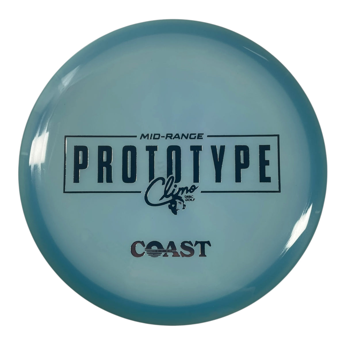 Climo Disc Golf Coast | Signature Line | Blue/Silver 171g (Prototype) Disc Golf