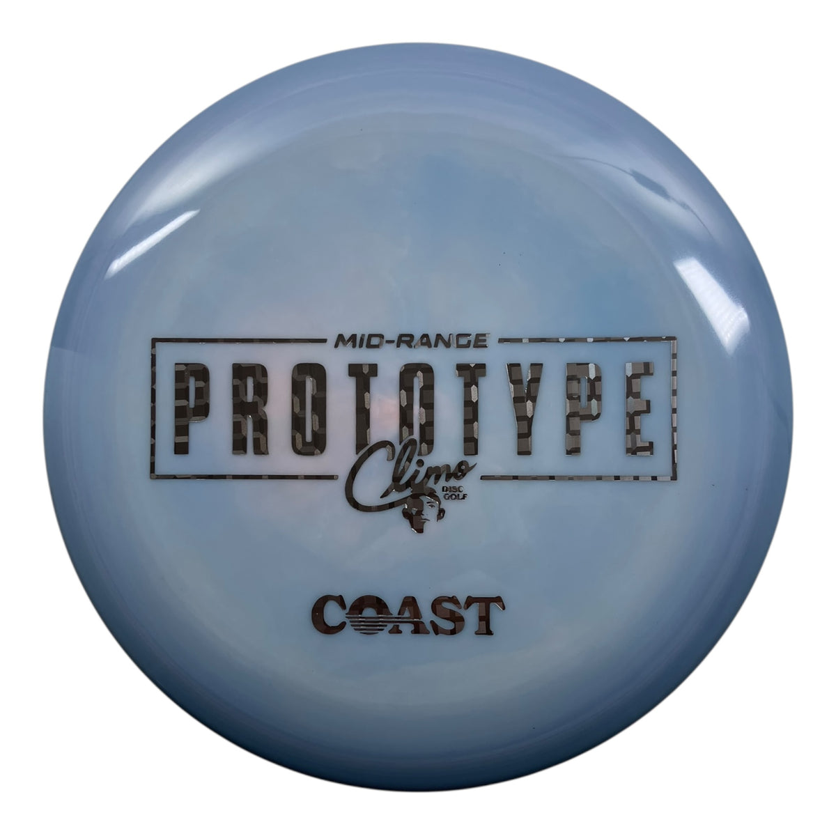 Climo Disc Golf Coast | Signature Line | Blue/Silver 177g (Prototype) Disc Golf