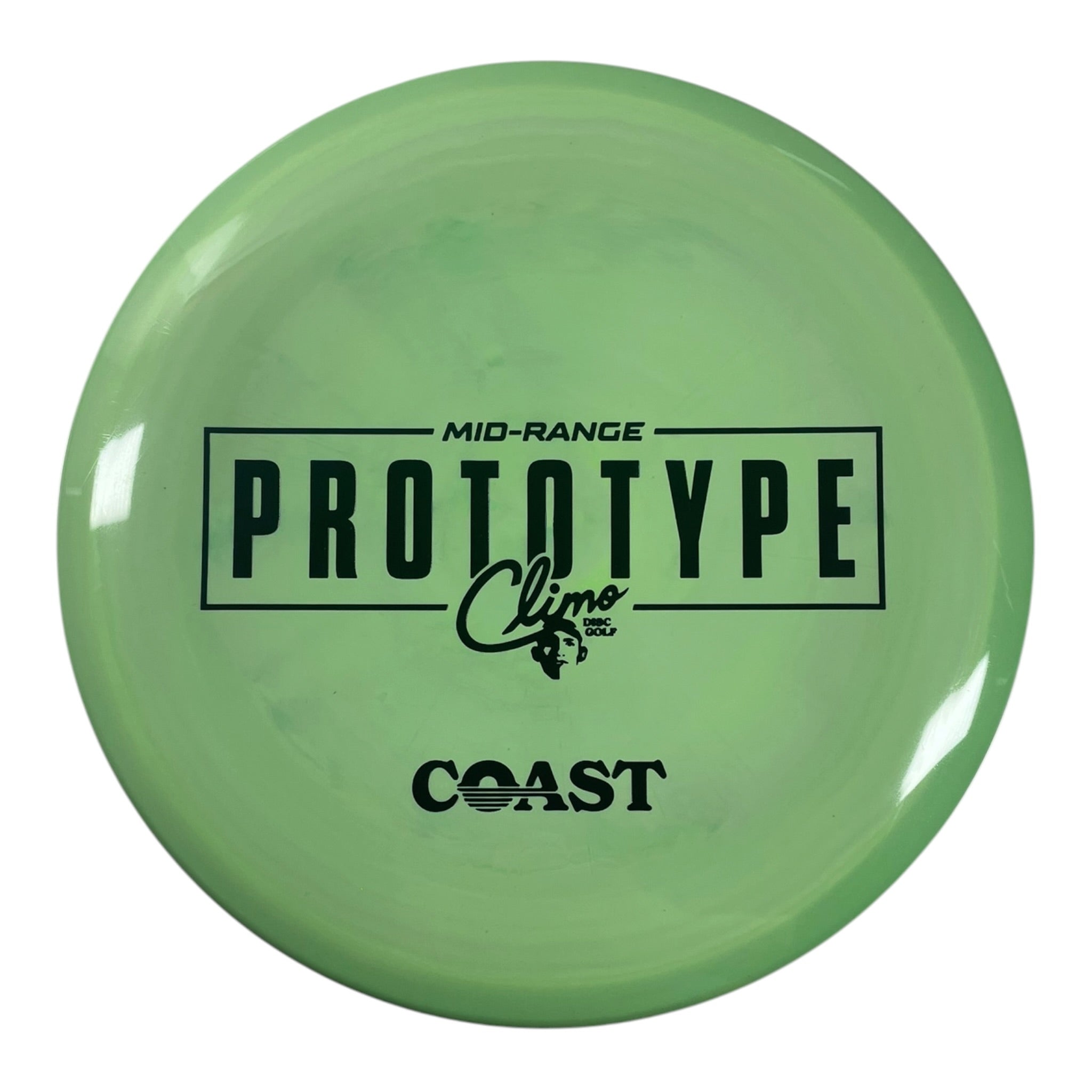 Climo Disc Golf Coast | Signature Line | Green/Black 169g (Prototype) Disc Golf