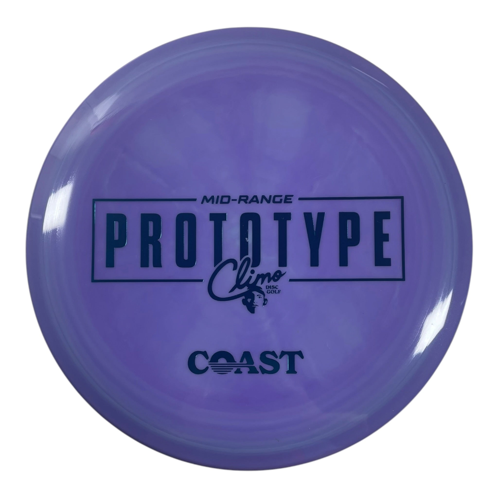 Climo Disc Golf Coast | Signature Line | Purple/Teal 177g (Prototype) Disc Golf