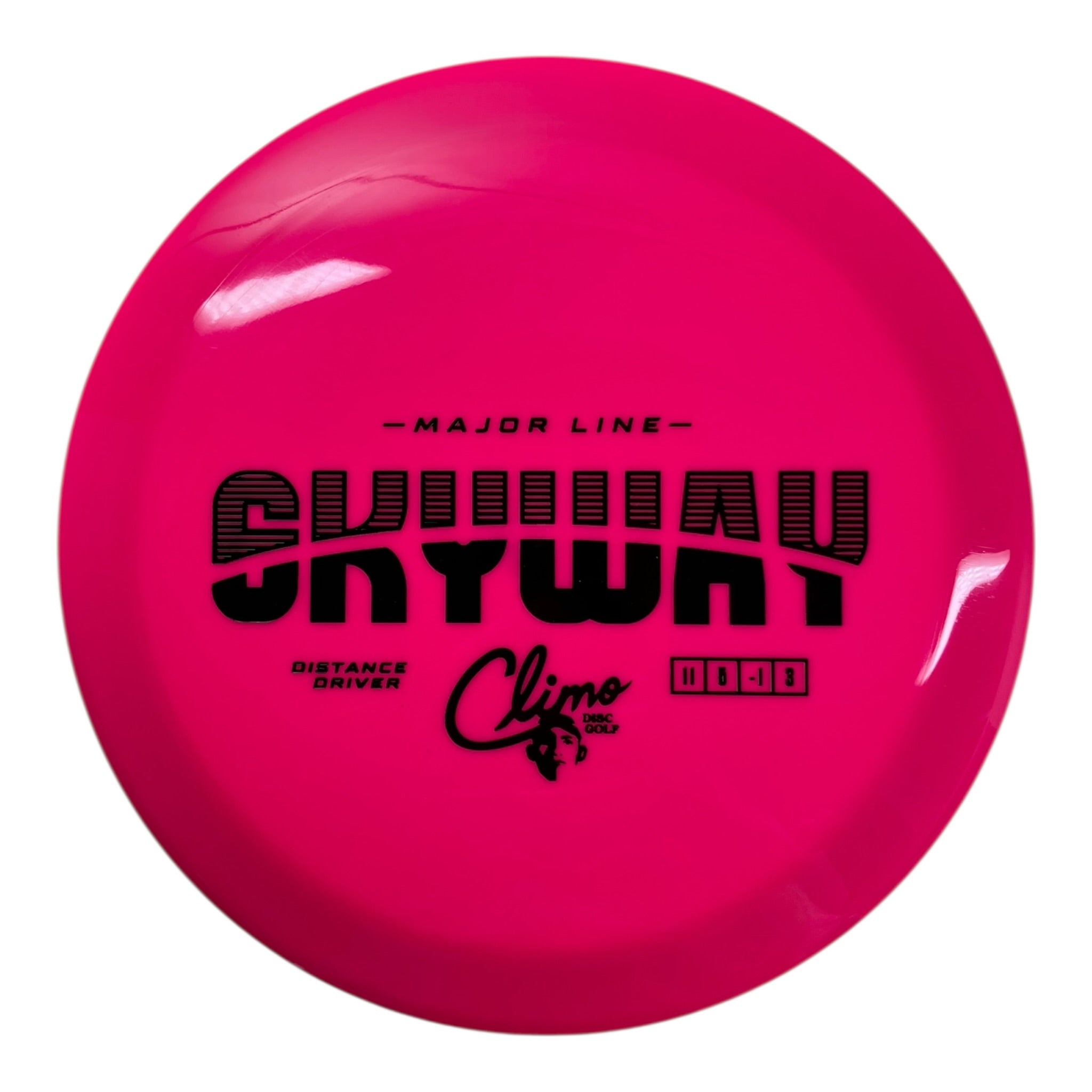 Climo Disc Golf Skyway | Major Line | Pink/Black 170g Disc Golf