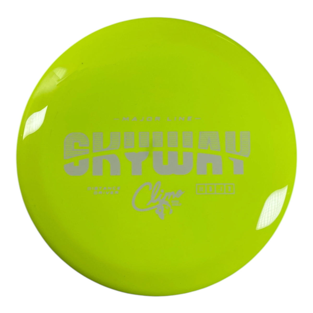 Climo Disc Golf Skyway | Major Line | Yellow/White 163g Disc Golf