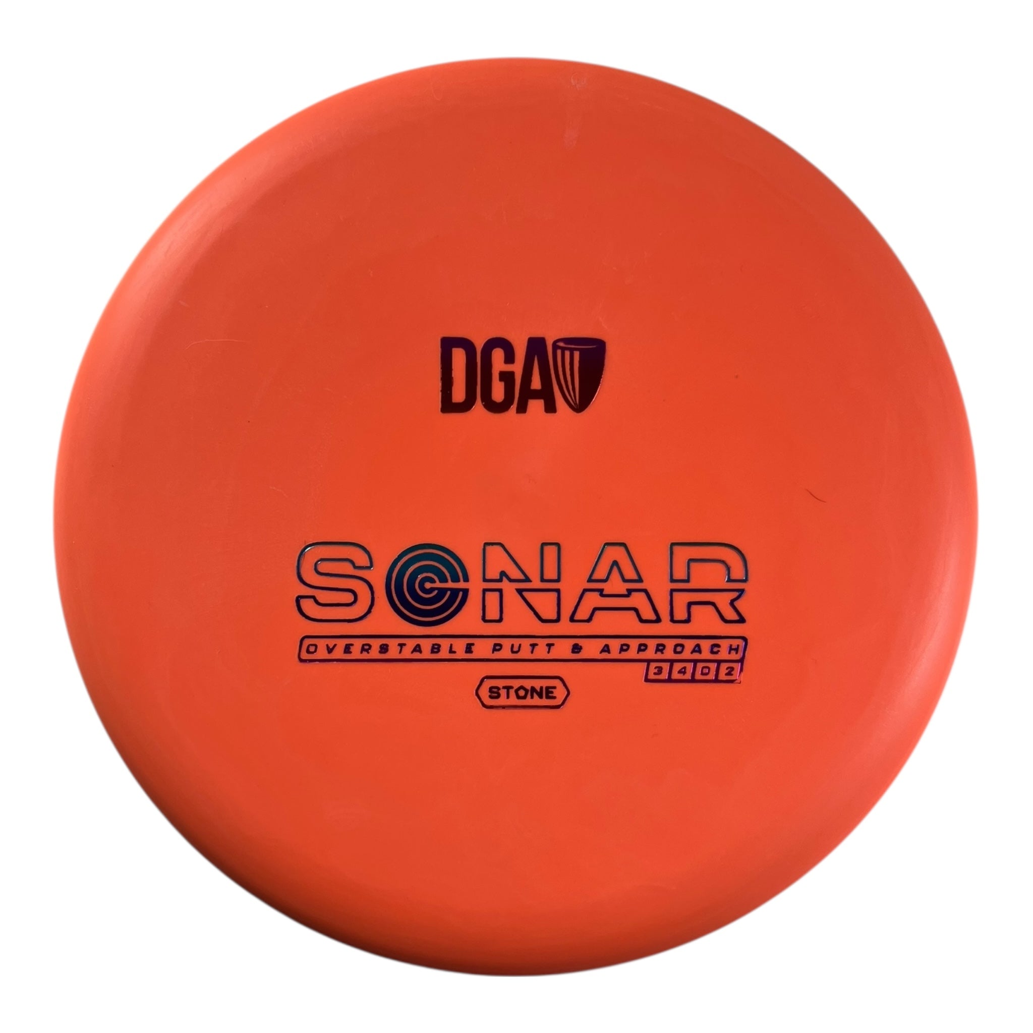 DGA Sonar | Stone | Orange/Sunset 175g Disc Golf