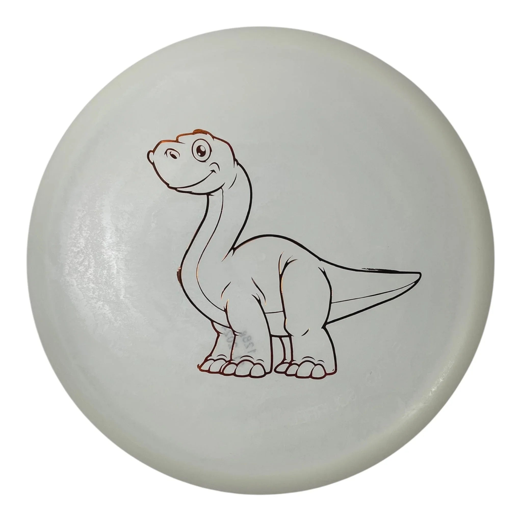 Dino Discs Brachiosaurus | Egg Shell Glow | Bronze/Glow 128g Disc Golf