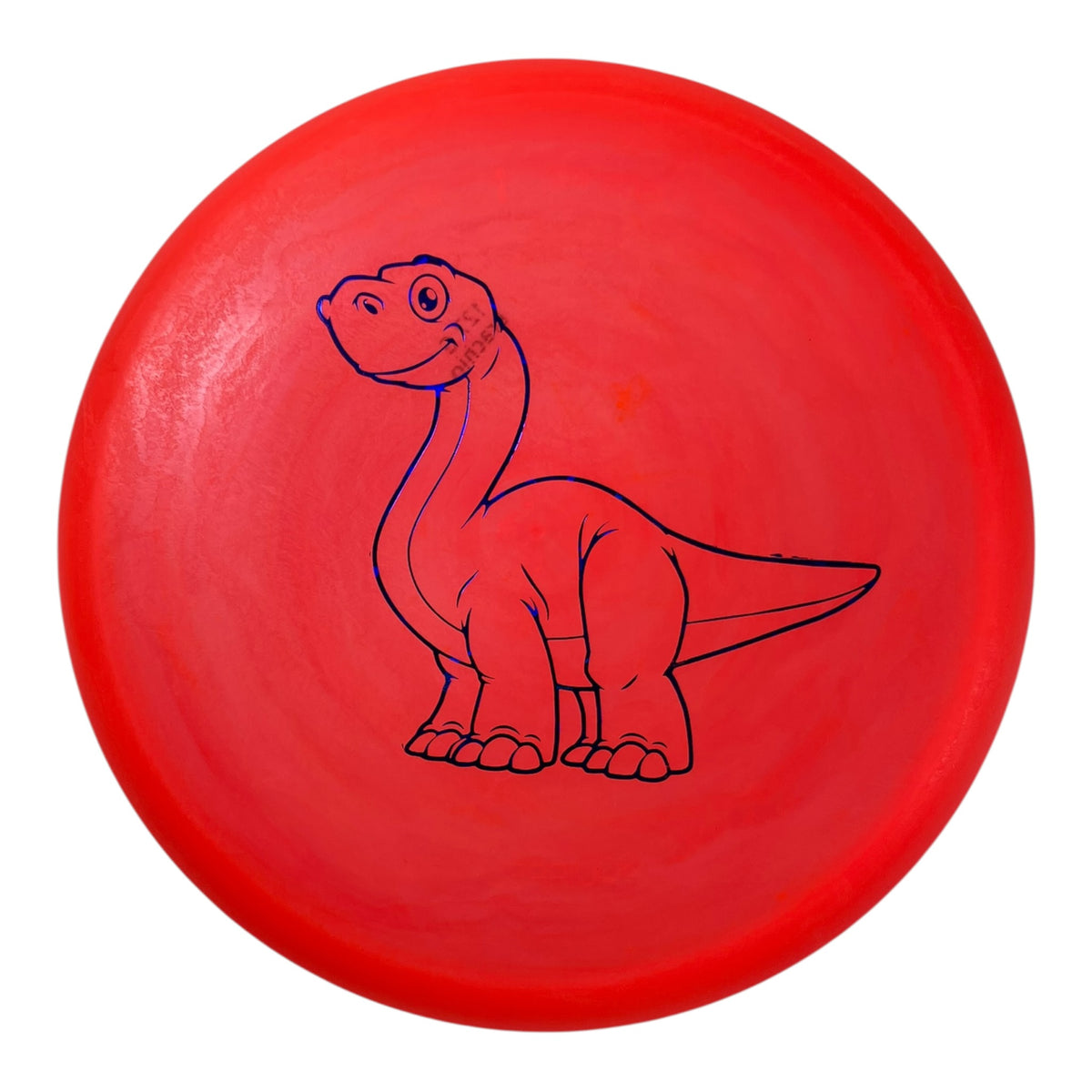 Dino Discs Brachiosaurus | Egg Shell | Orange/Blue 127g Disc Golf