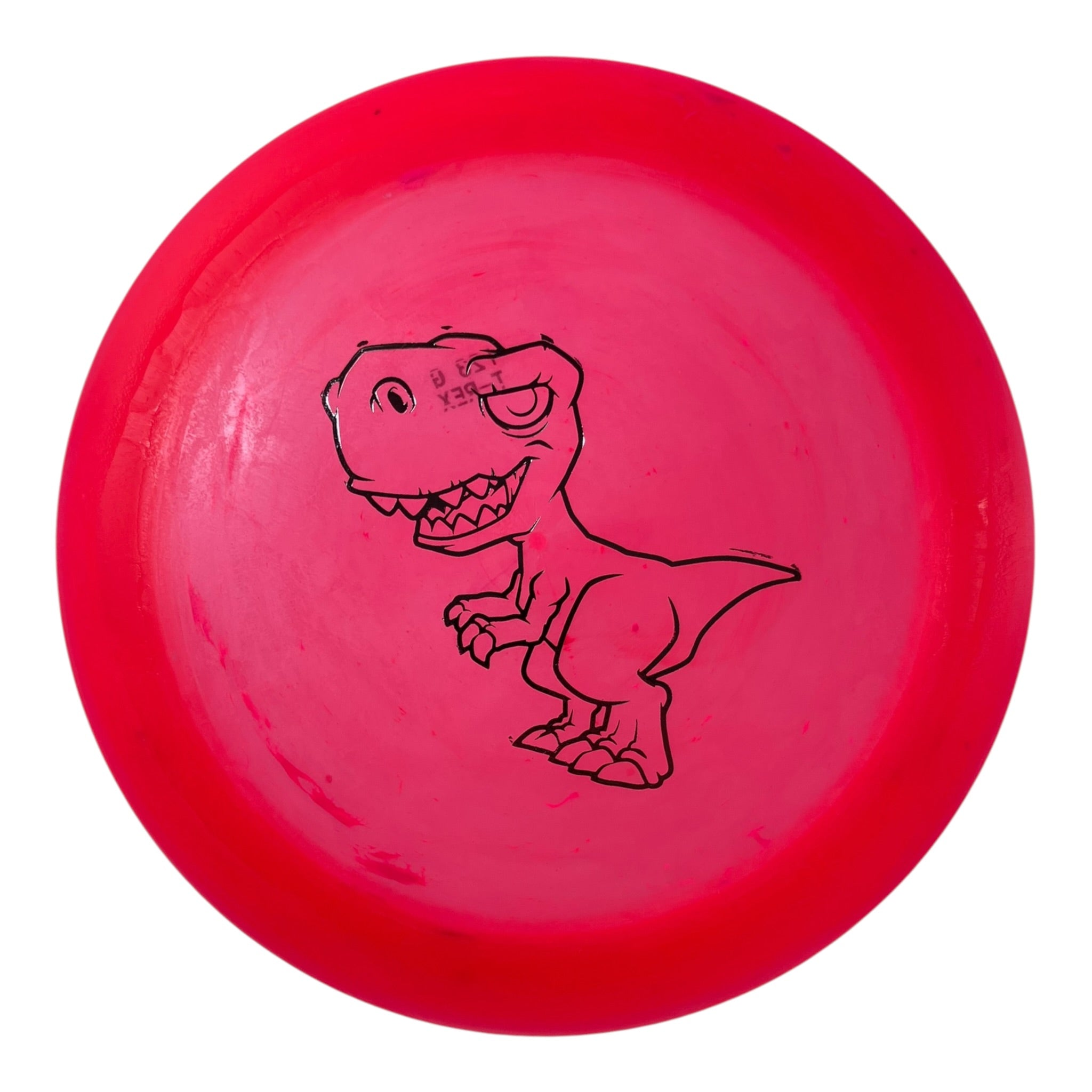 Dino Discs Tyrannosaurus Rex | Egg Shell | Pink/Silver 123g Disc Golf