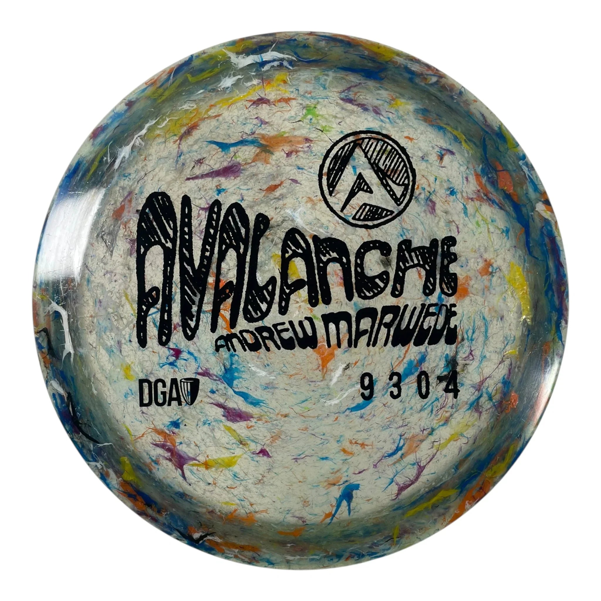 Disc Golf Association Avalanche | Granite | Blue/Black 172g (Andrew Marwede) Disc Golf
