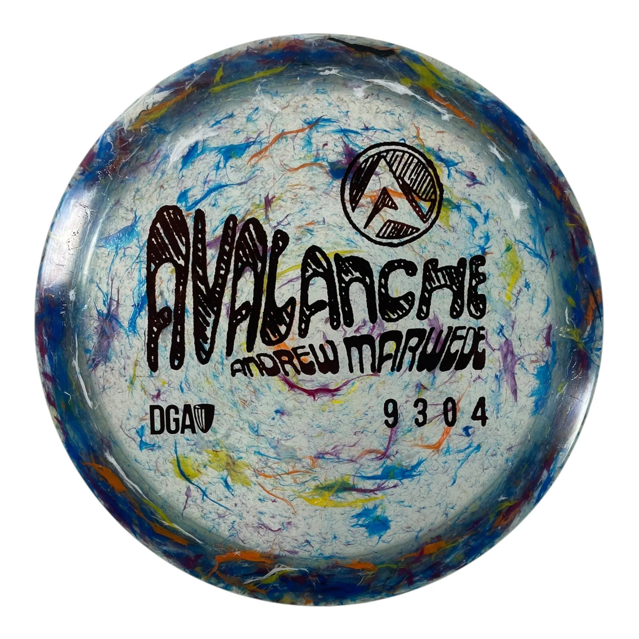Disc Golf Association Avalanche | Granite | Blue/Orange 175g (Andrew Marwede) Disc Golf