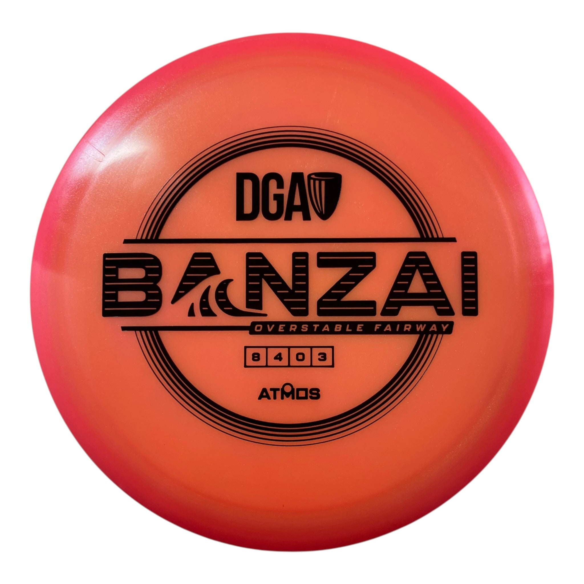 Disc Golf Association Banzai | Atmos | Orange/Black 173g Disc Golf
