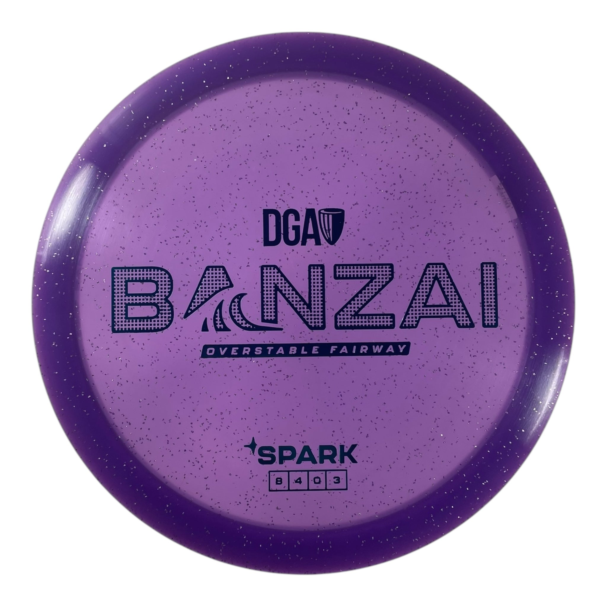 Disc Golf Association Banzai | Spark | Purple/Teal 172g Disc Golf