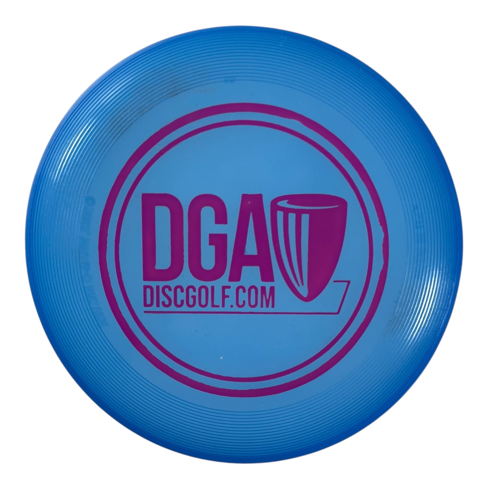 Disc Golf Association DGA Mini Marker Disc | Blue/Pink Disc Golf