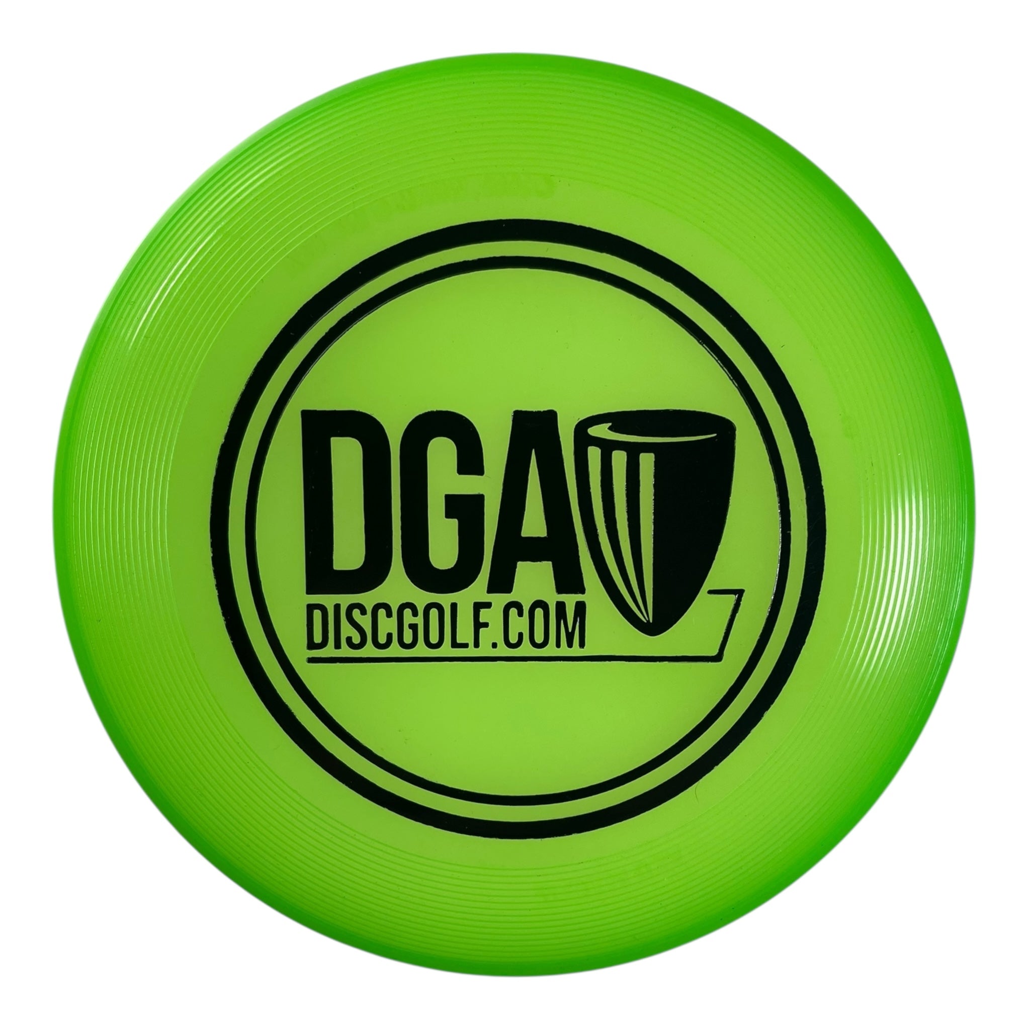 Disc Golf Association DGA Mini Marker Disc | Green/Black Disc Golf