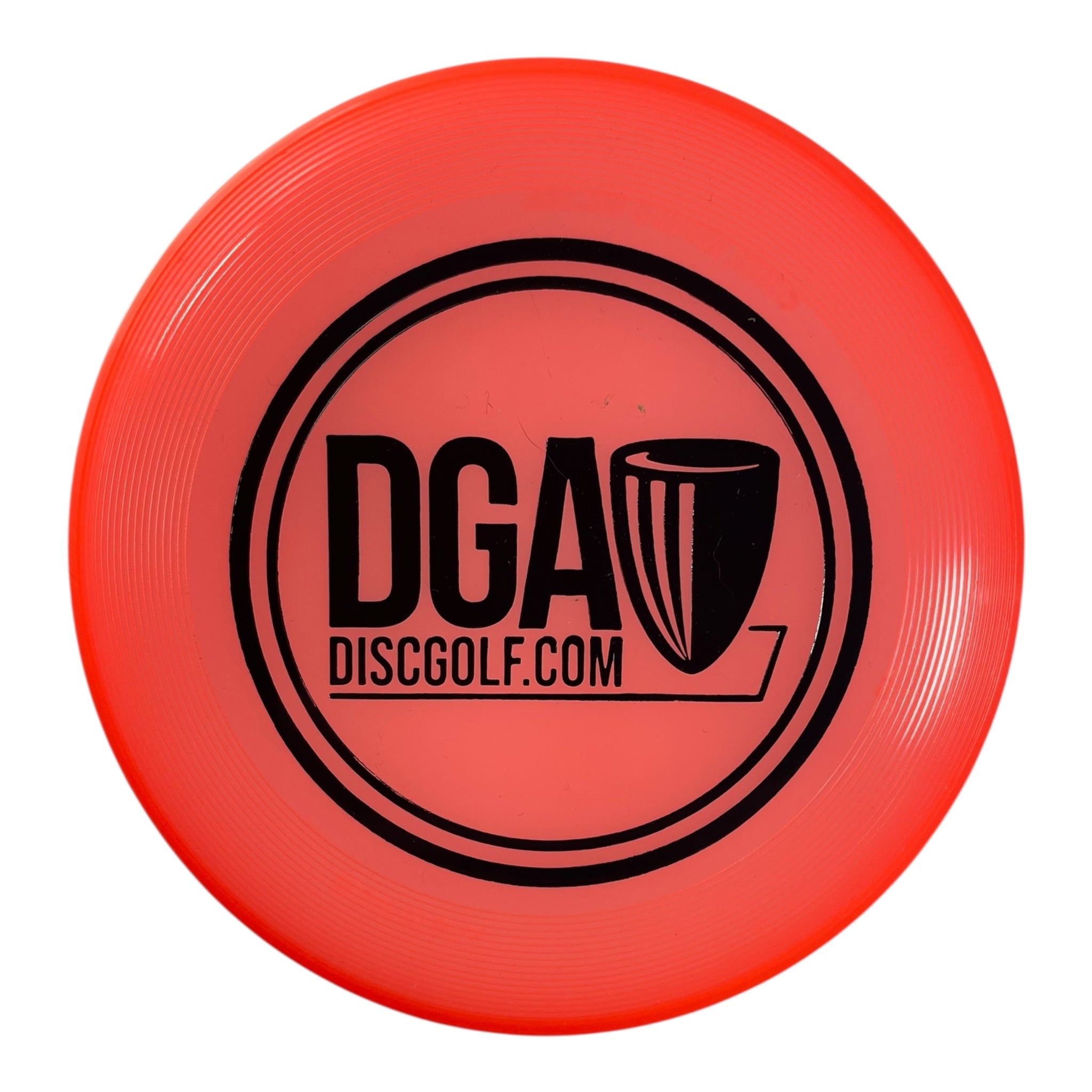 Disc Golf Association DGA Mini Marker Disc | Orange/Black Disc Golf