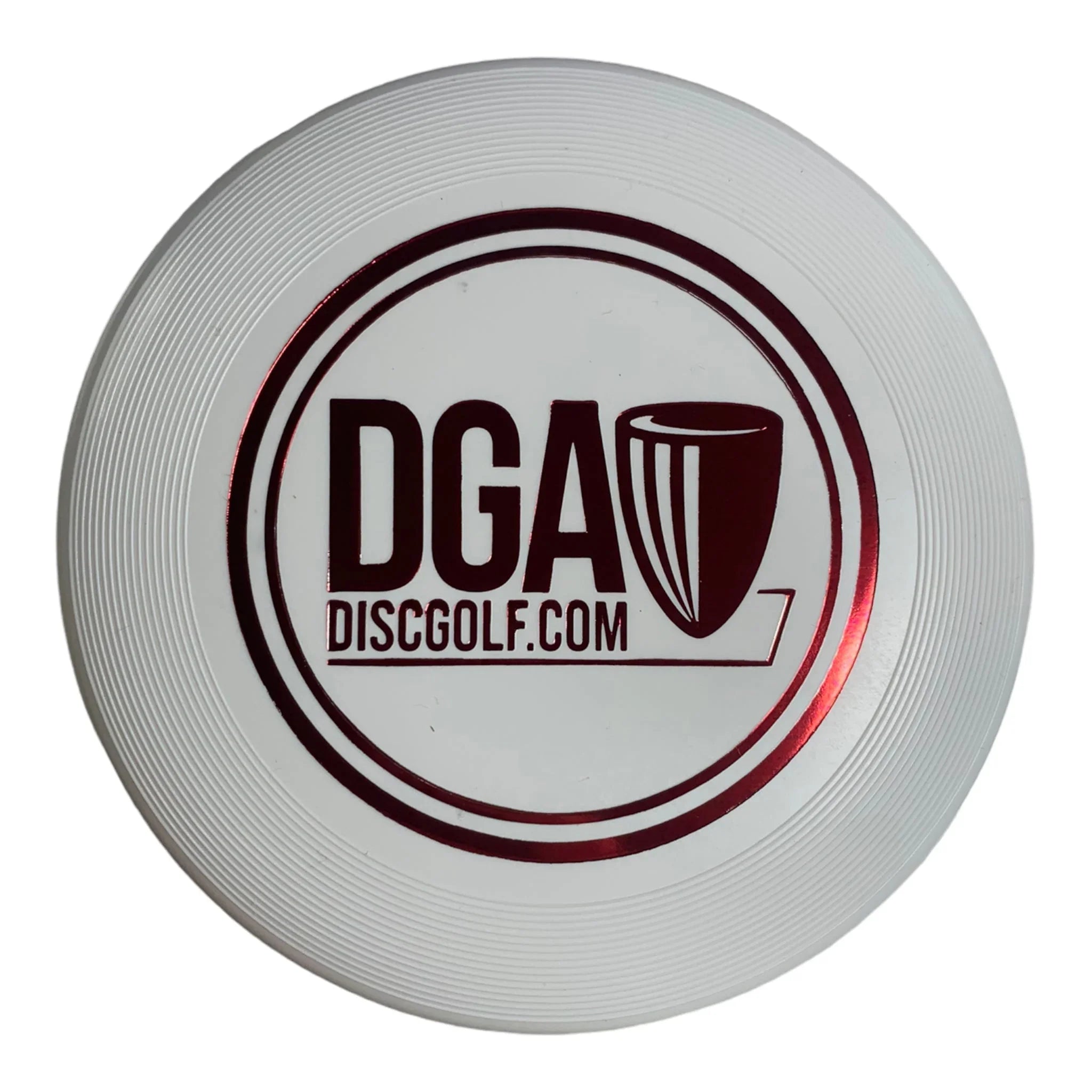 Disc Golf Association DGA Mini Marker Disc | White Disc Golf