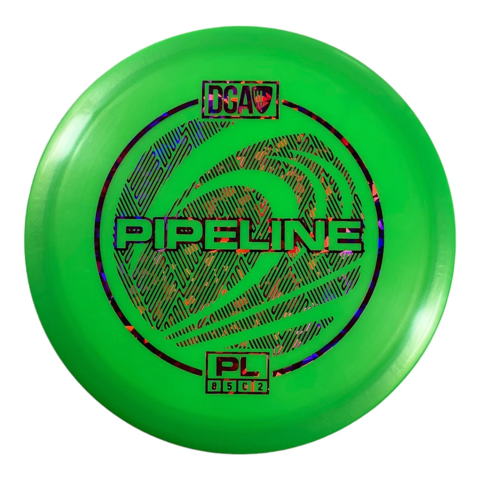Disc Golf Association Pipeline | PL | Green/Purple 174g Disc Golf