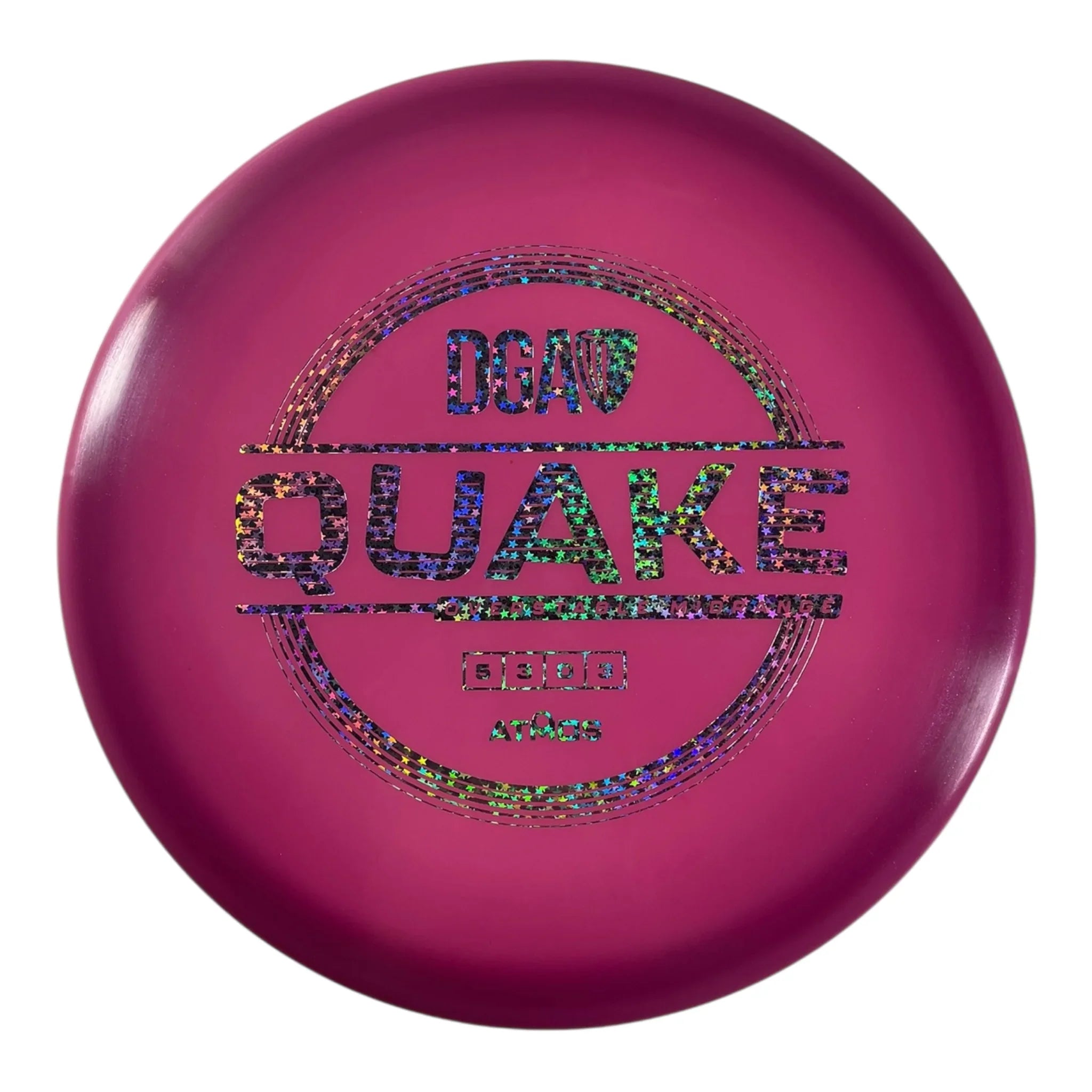 Disc Golf Association Quake | Atmos | Pink/Stars 176g Disc Golf