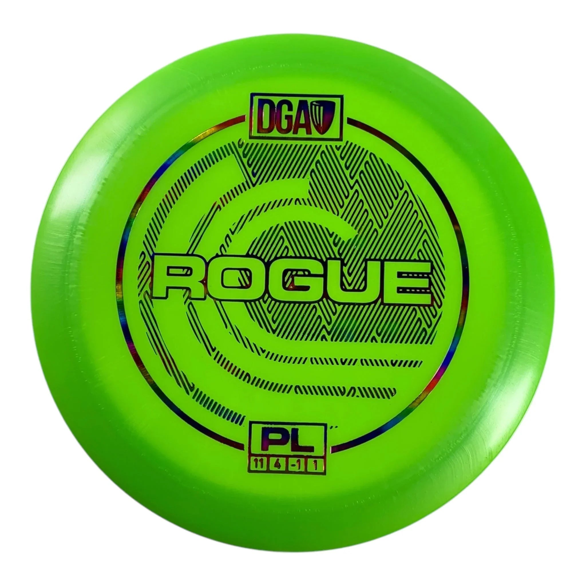 Disc Golf Association Rogue | PL | Green/Rainbow 172g Disc Golf