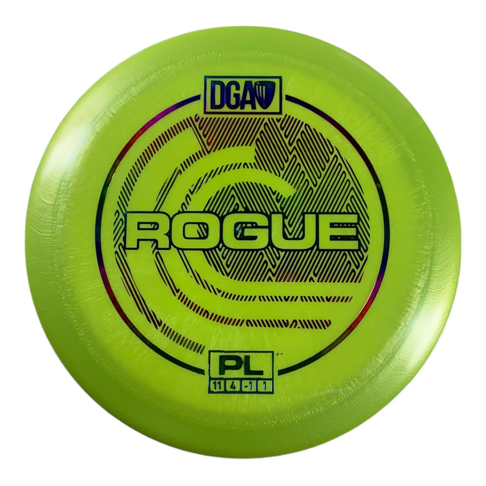 Disc Golf Association Rogue | PL | Green/Rainbow 174g Disc Golf