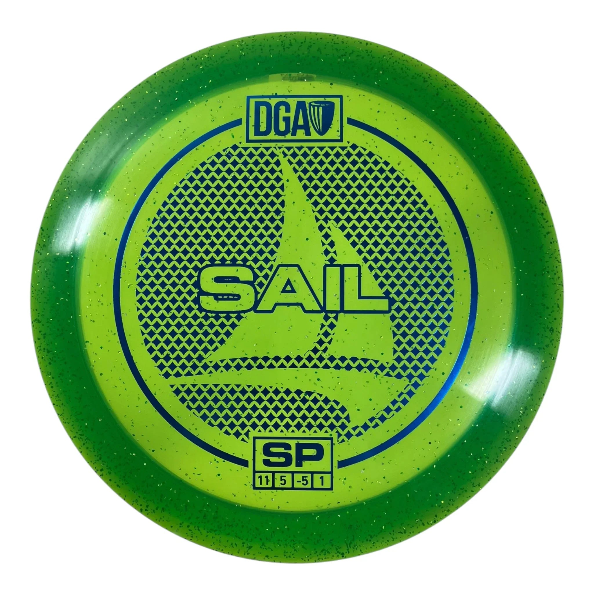 Disc Golf Association Sail | SP | Green/Blue 174g Disc Golf