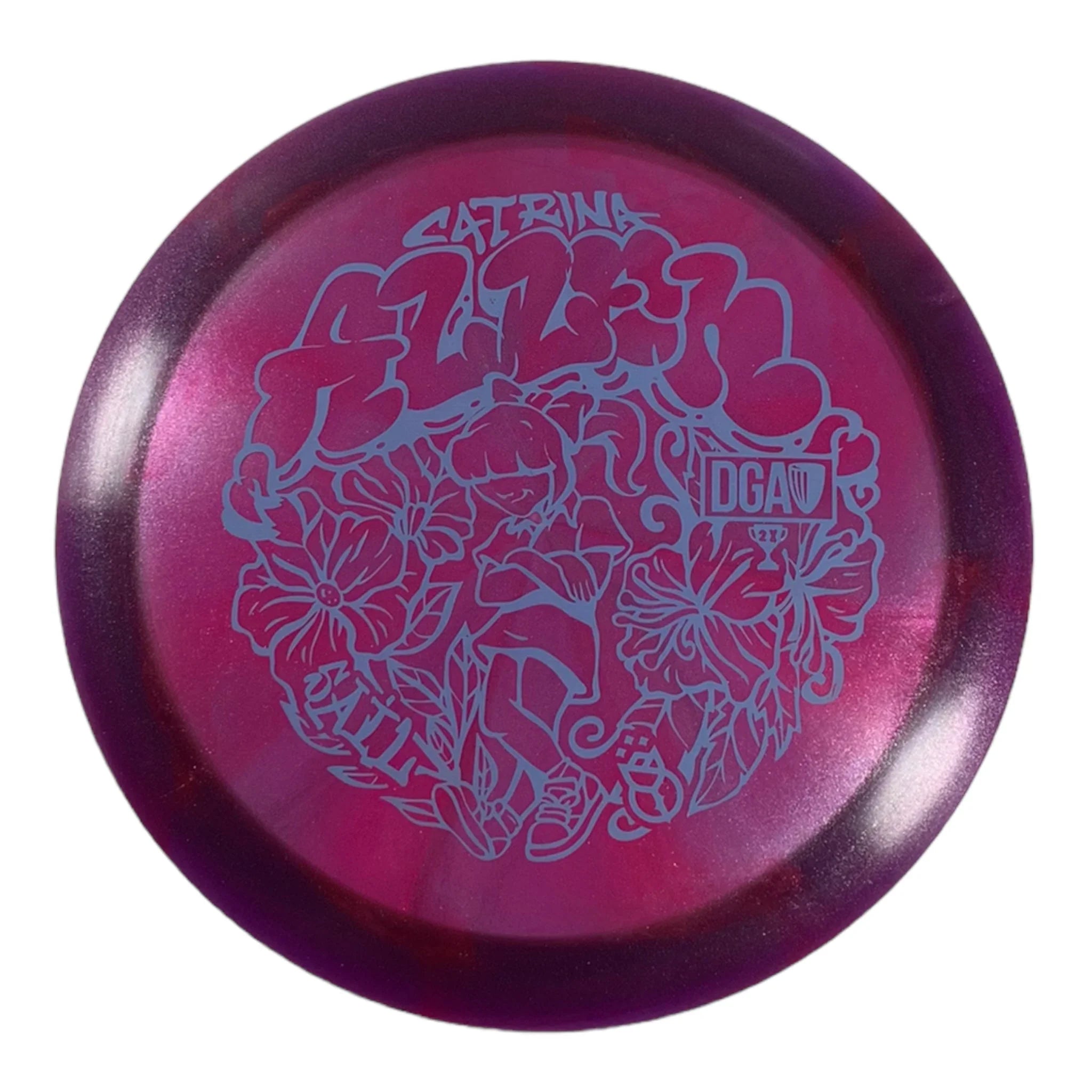 Disc Golf Association Sail | Swirl | Purple/Blue 159g (Catrina Allen) Disc Golf
