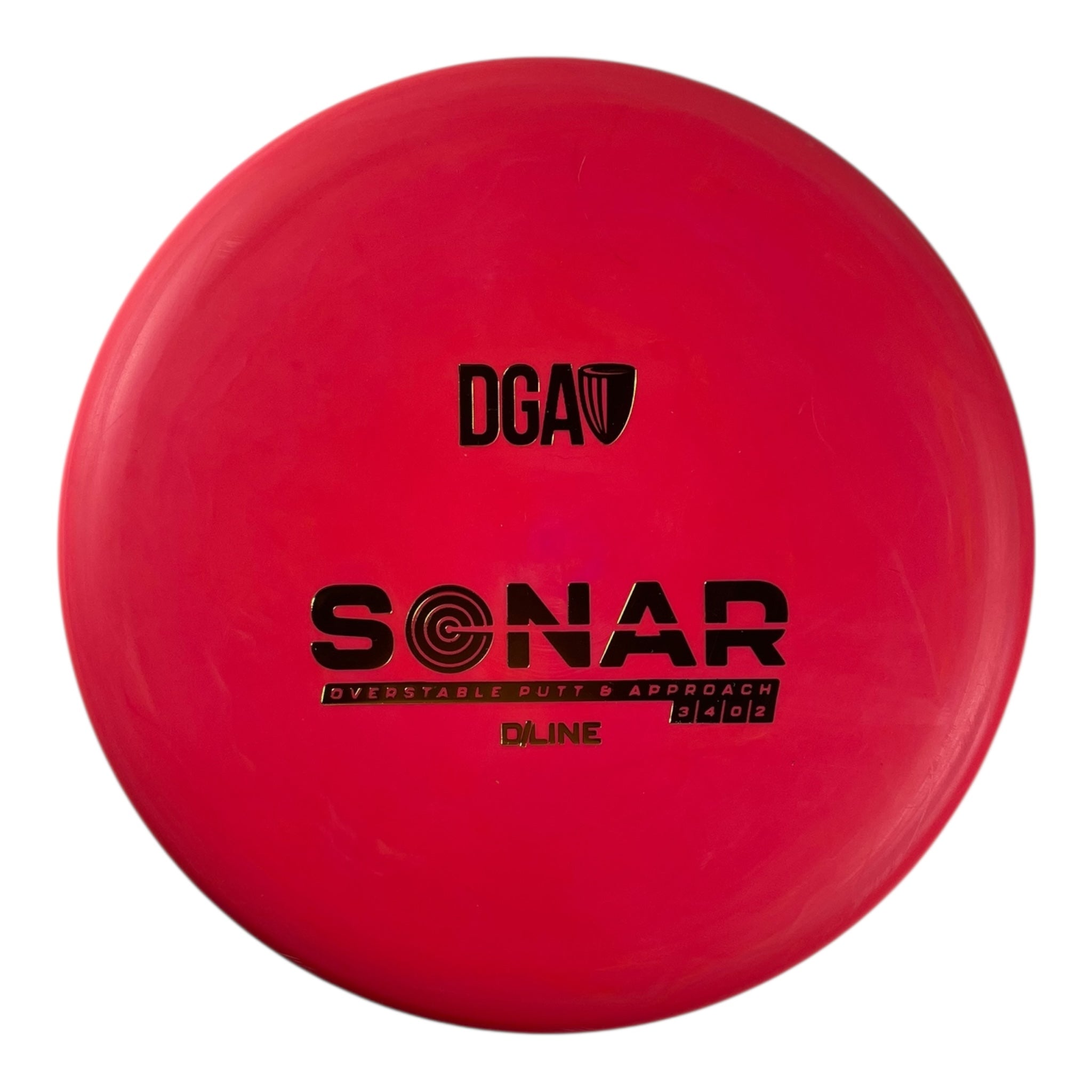 Disc Golf Association Sonar | D-Line | Orange/Gold 172g Disc Golf