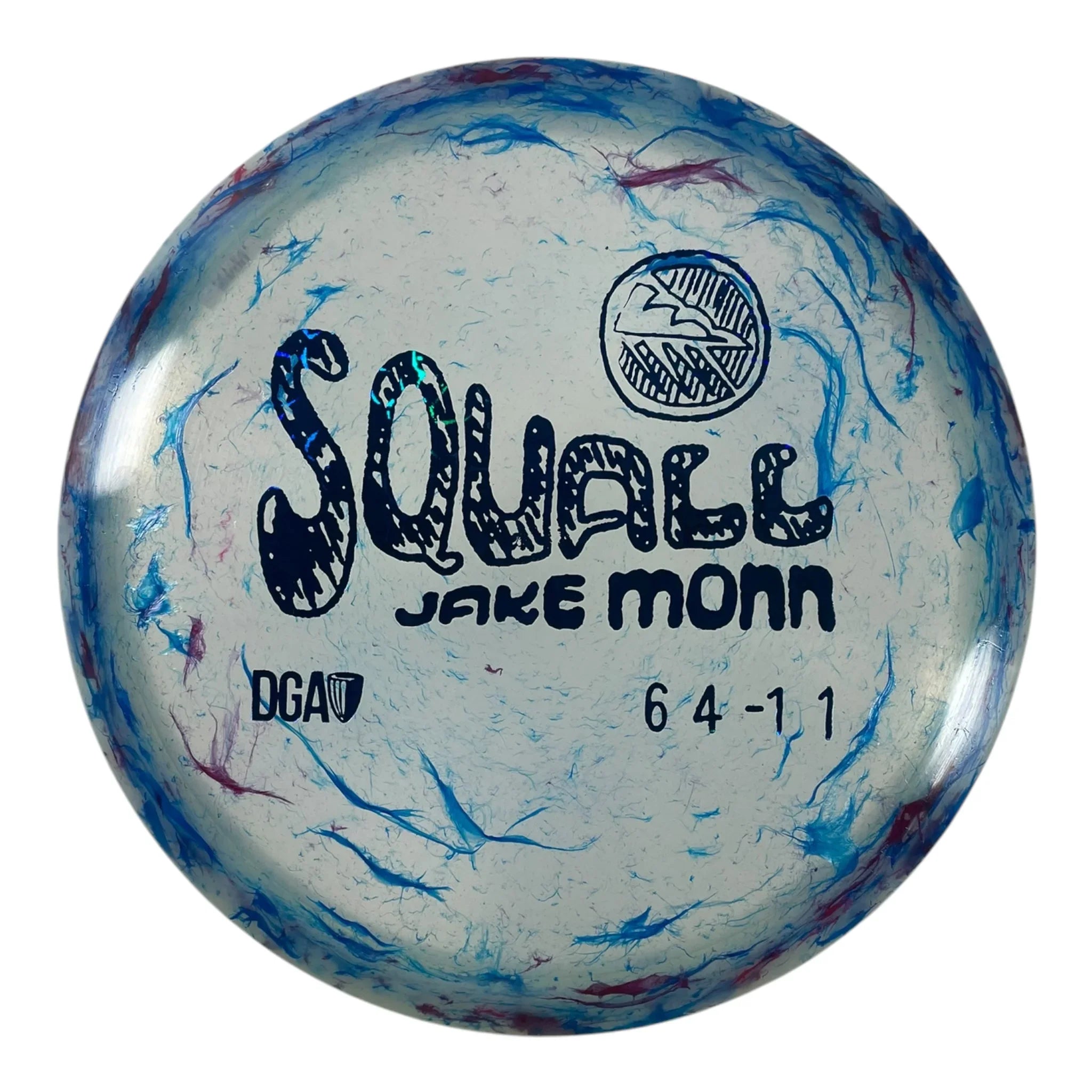 Disc Golf Association Squall | Granite | Blue/Blue Holo 174g Disc Golf