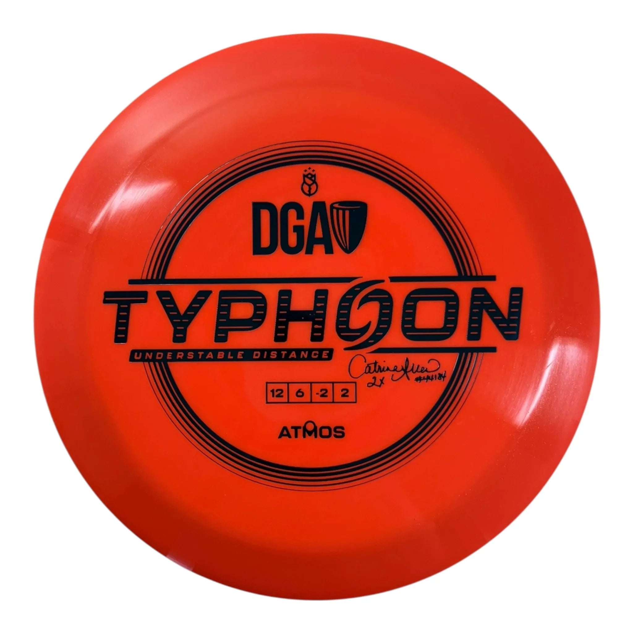 Disc Golf Association Typhoon | Atmos | Orange/Blue 172g (Catrina Allen) Disc Golf