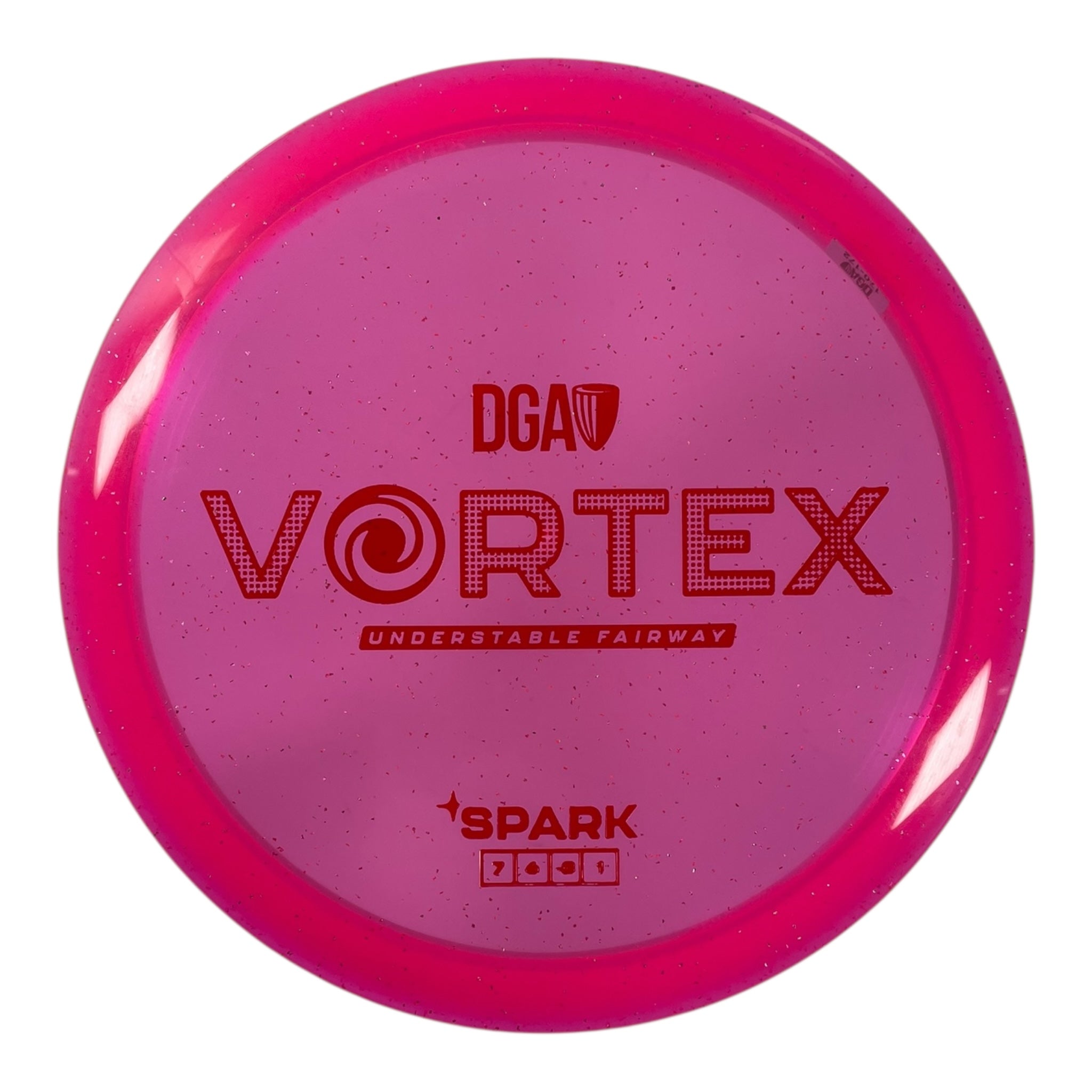 Disc Golf Association Vortex | Spark | Pink/Red 172g Disc Golf
